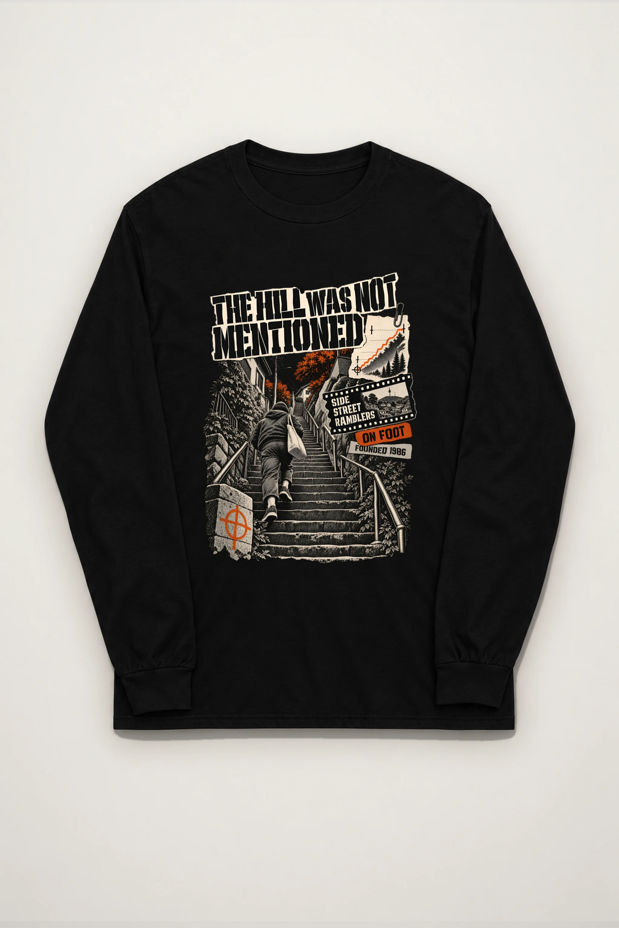 "The Hill Was Not Mentioned" Unisex Longsleeve T-shirt