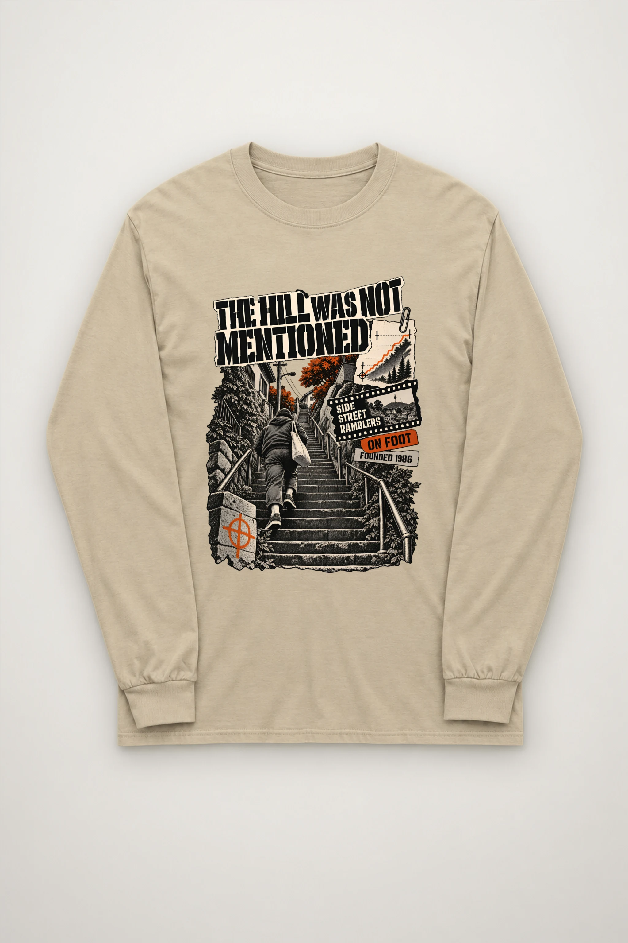"The Hill Was Not Mentioned" Unisex Longsleeve T-shirt