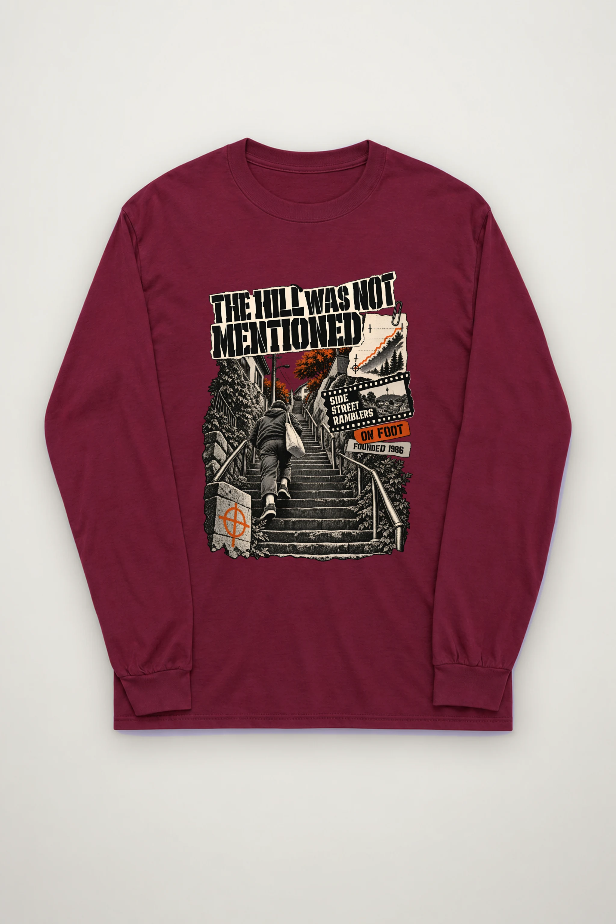 "The Hill Was Not Mentioned" Unisex Longsleeve T-shirt