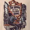 "The Hobby Now Needs Its Own Room" Men's Oversized Heavyweight Crewneck T-Shirt