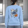 "The Laundry Followed Us" Heavy Blend Unisex Crewneck Sweatshirt