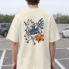 "The Laundry Followed Us" Men's Oversized Heavyweight Crewneck T-Shirt