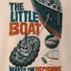 "The Little Boat Makes the Decisions" Men's Oversized Heavyweight Crewneck T-Shirt