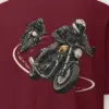 "The Long Curve" Heavyweight Unisex Crewneck T-shirt