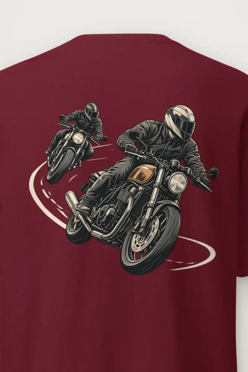 "The Long Curve" Heavyweight Unisex Crewneck T-shirt