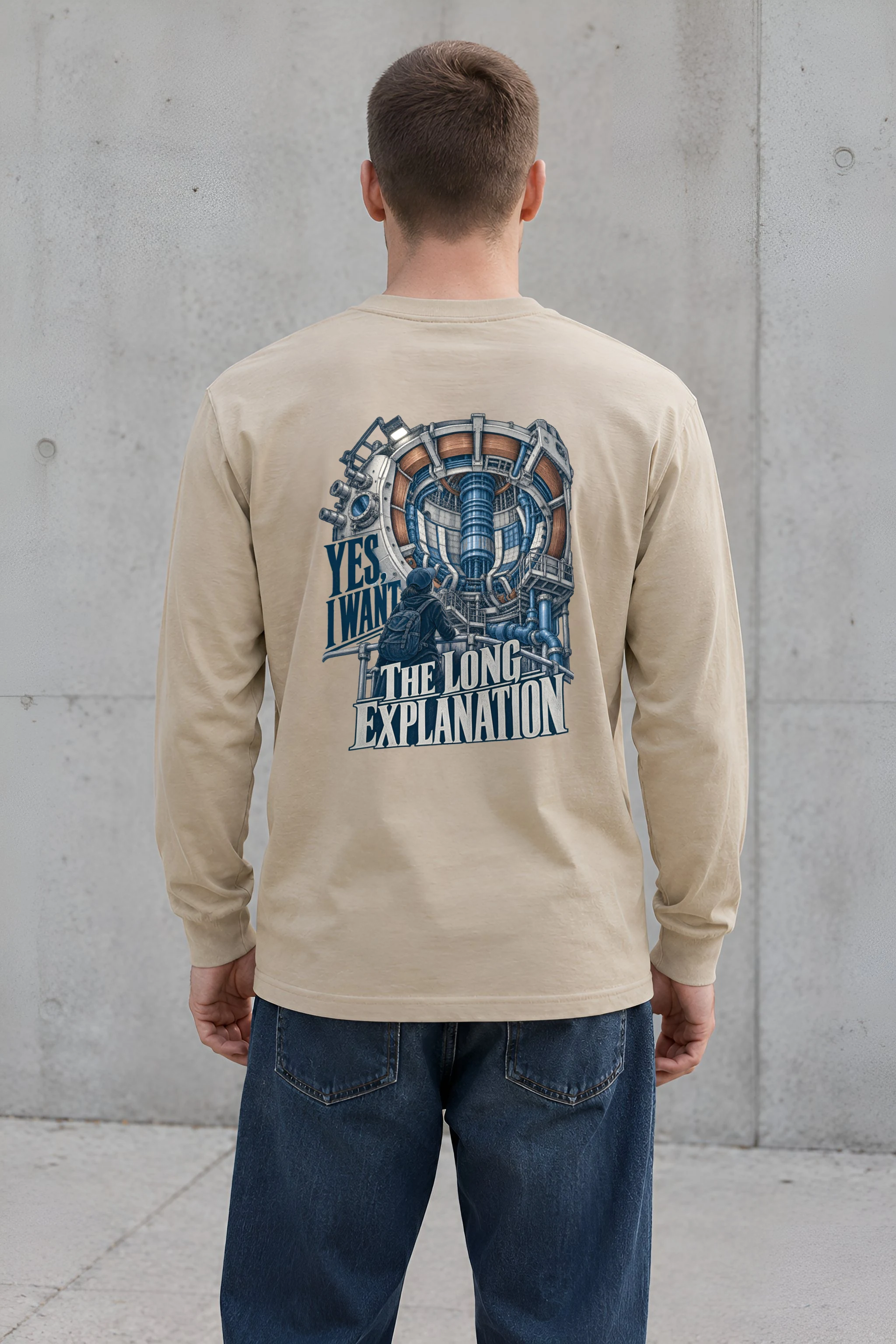 "The Long Explanation" Unisex Longsleeve T-shirt