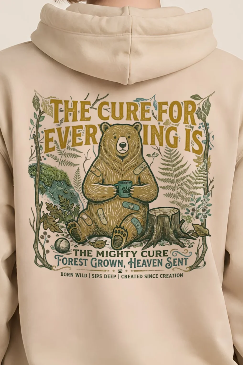 "The Mighty Cure" Heavy Blend Unisex Pullover Hoodie