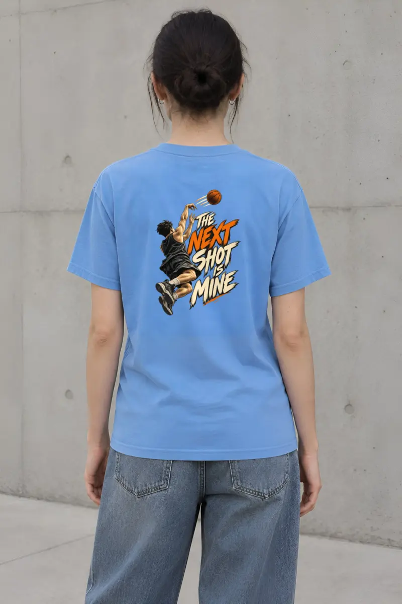 “The Next Shot Is Mine” Heavyweight Unisex Crewneck T-shirt