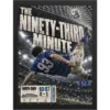 "The Ninety-Third Minute" Premium Wooden Framed Poster