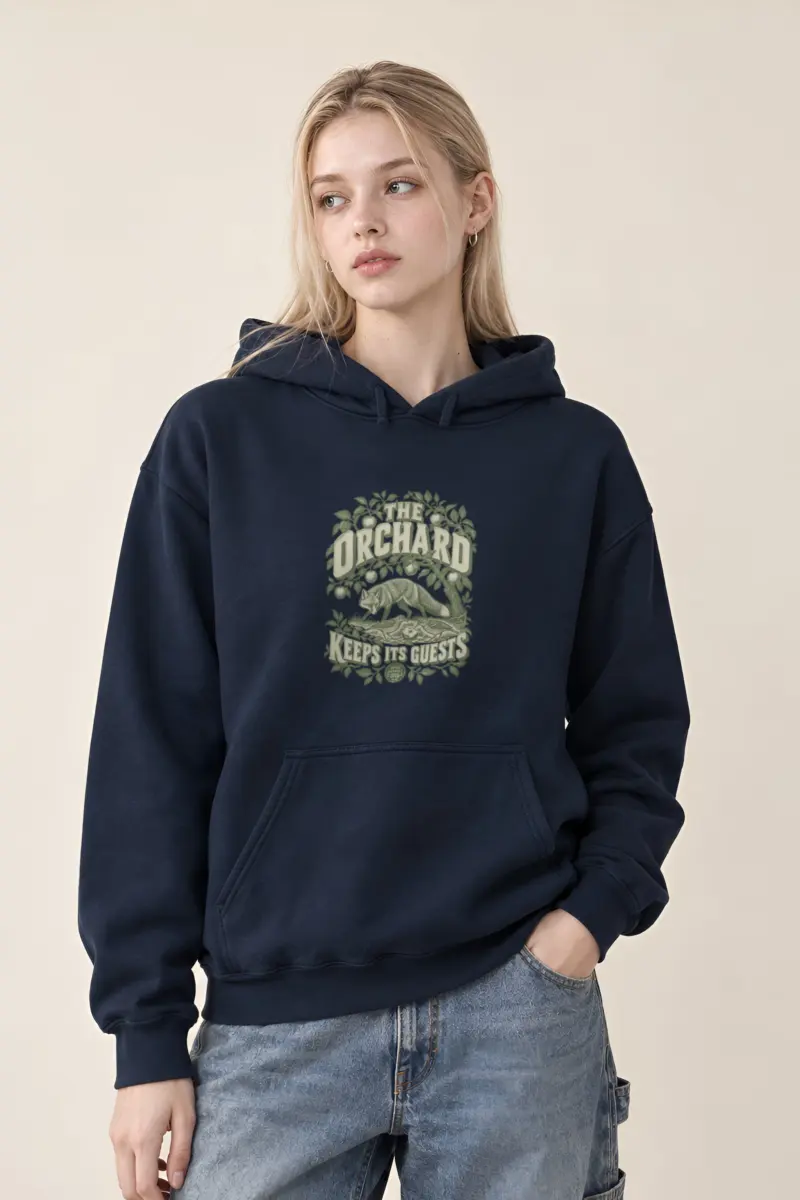 “The Orchard Keeps Its Guests” Heavy Blend Unisex Pullover Hoodie