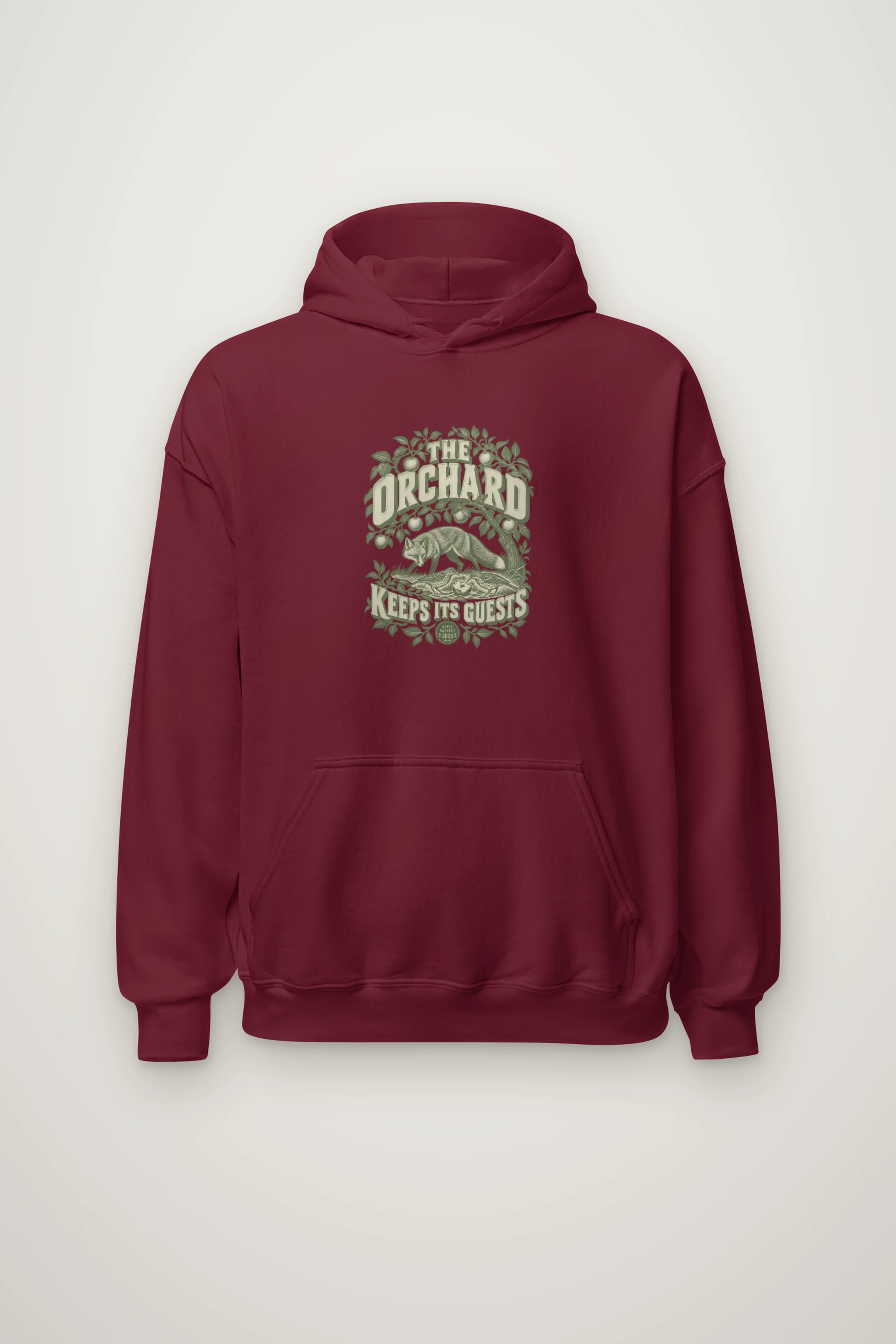 "The Orchard Keeps Its Guests" Heavy Blend Unisex Pullover Hoodie
