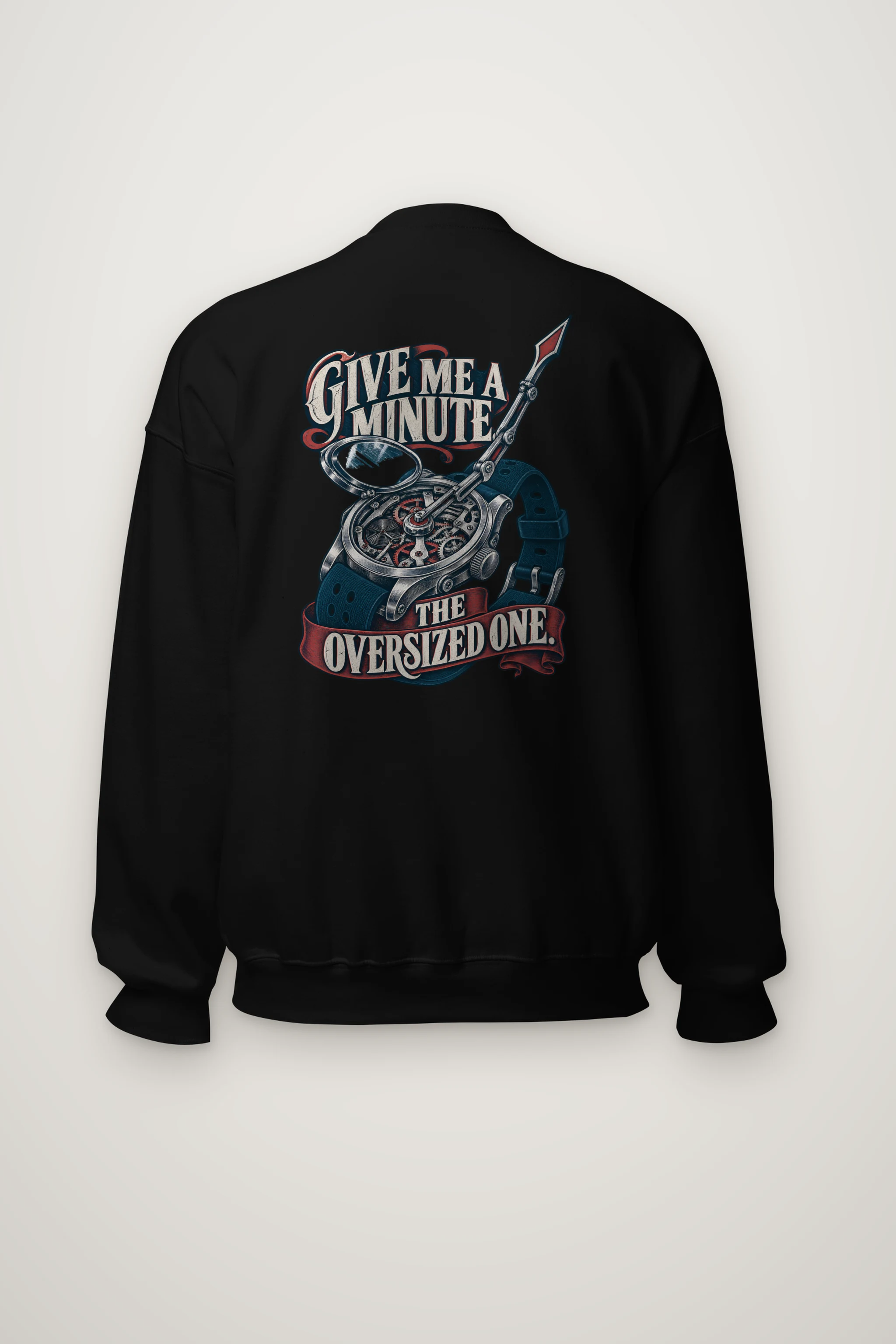 "The Oversized One Watch" Heavy Blend Unisex Crewneck Sweatshirt