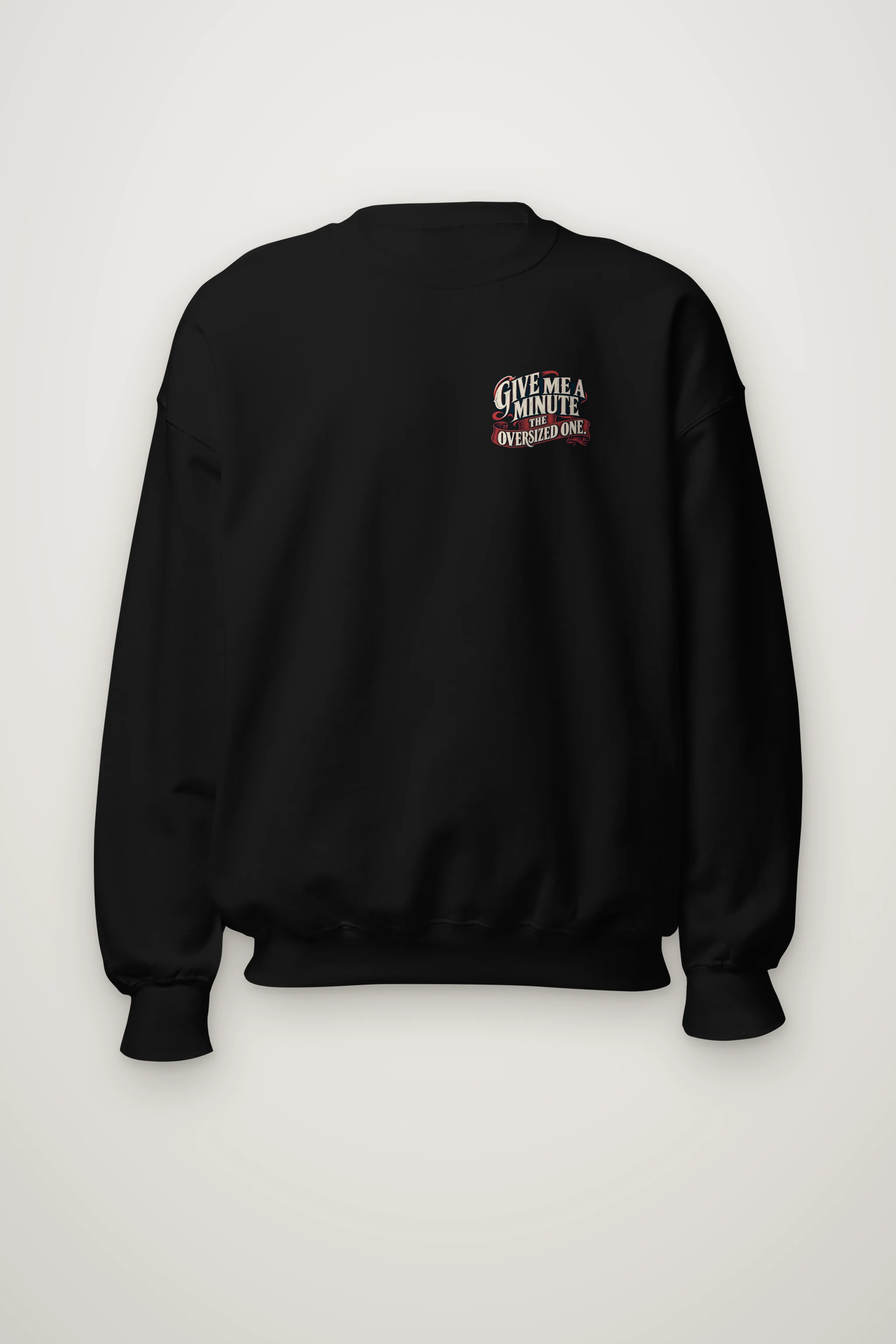 "The Oversized One Watch" Heavy Blend Unisex Crewneck Sweatshirt