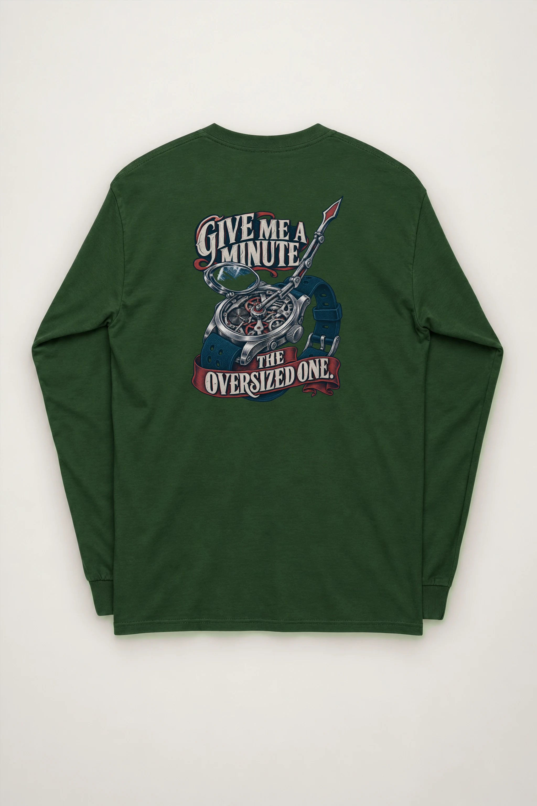 "The Oversized One Watch" Unisex Longsleeve T-shirt
