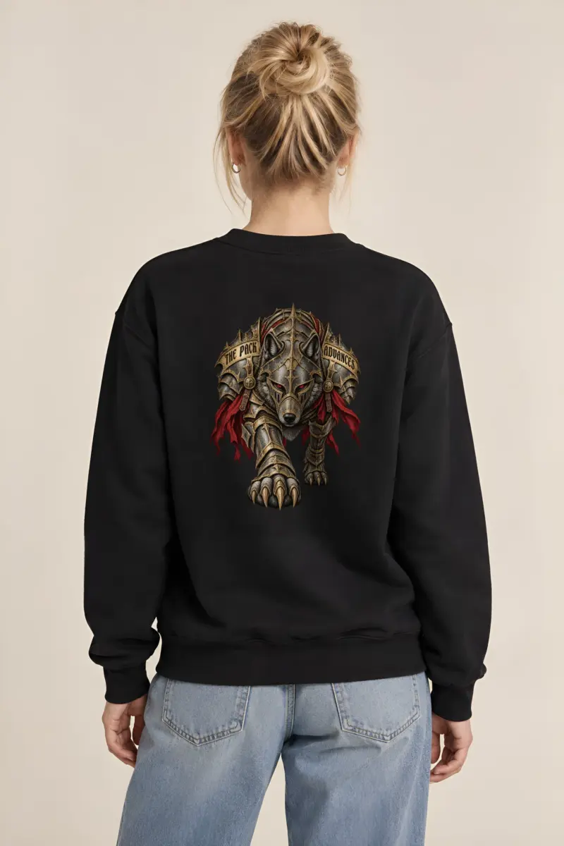 “The Pack Advances” Heavy Blend Unisex Crewneck Sweatshirt