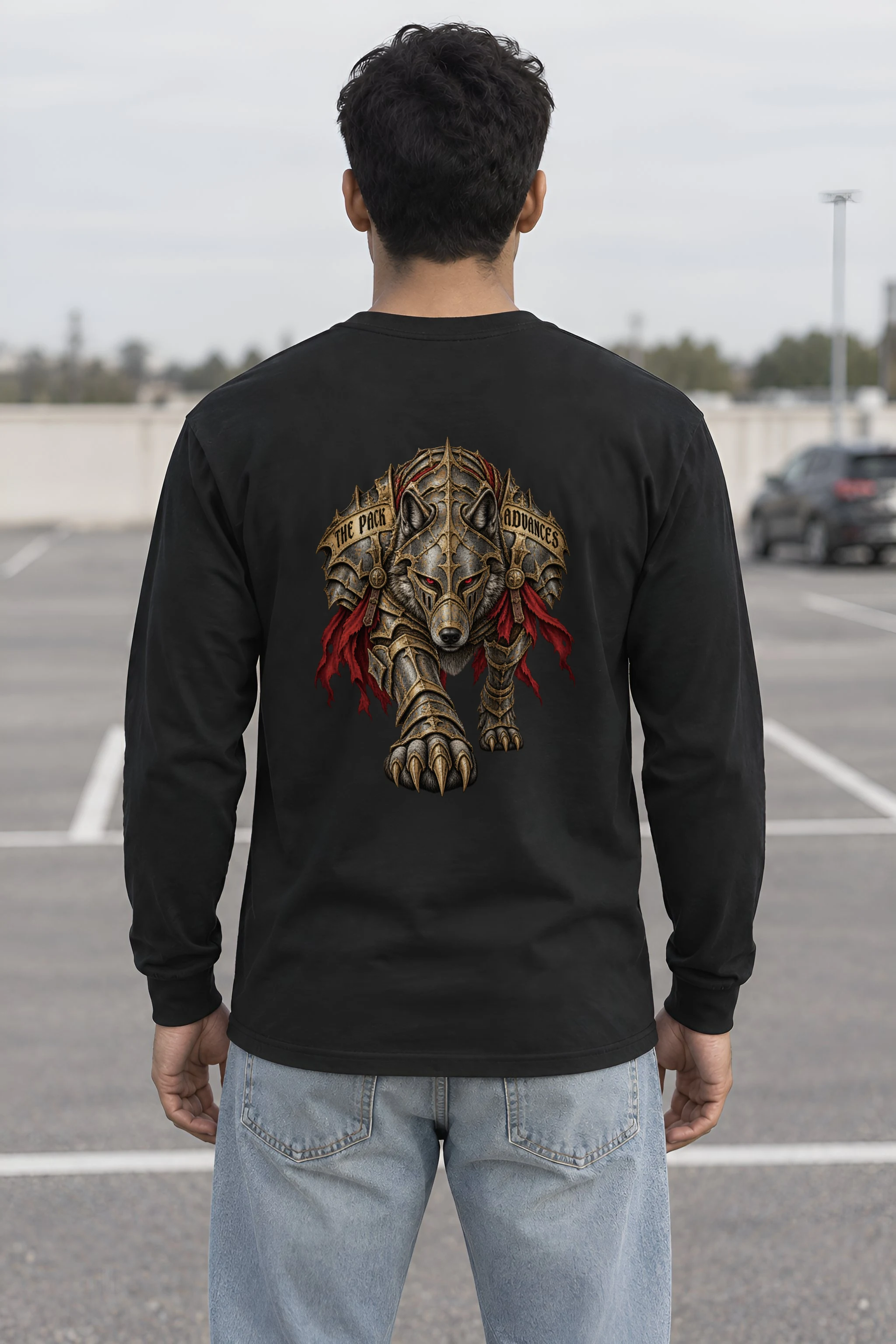 "The Pack Advances" Unisex Longsleeve T-shirt