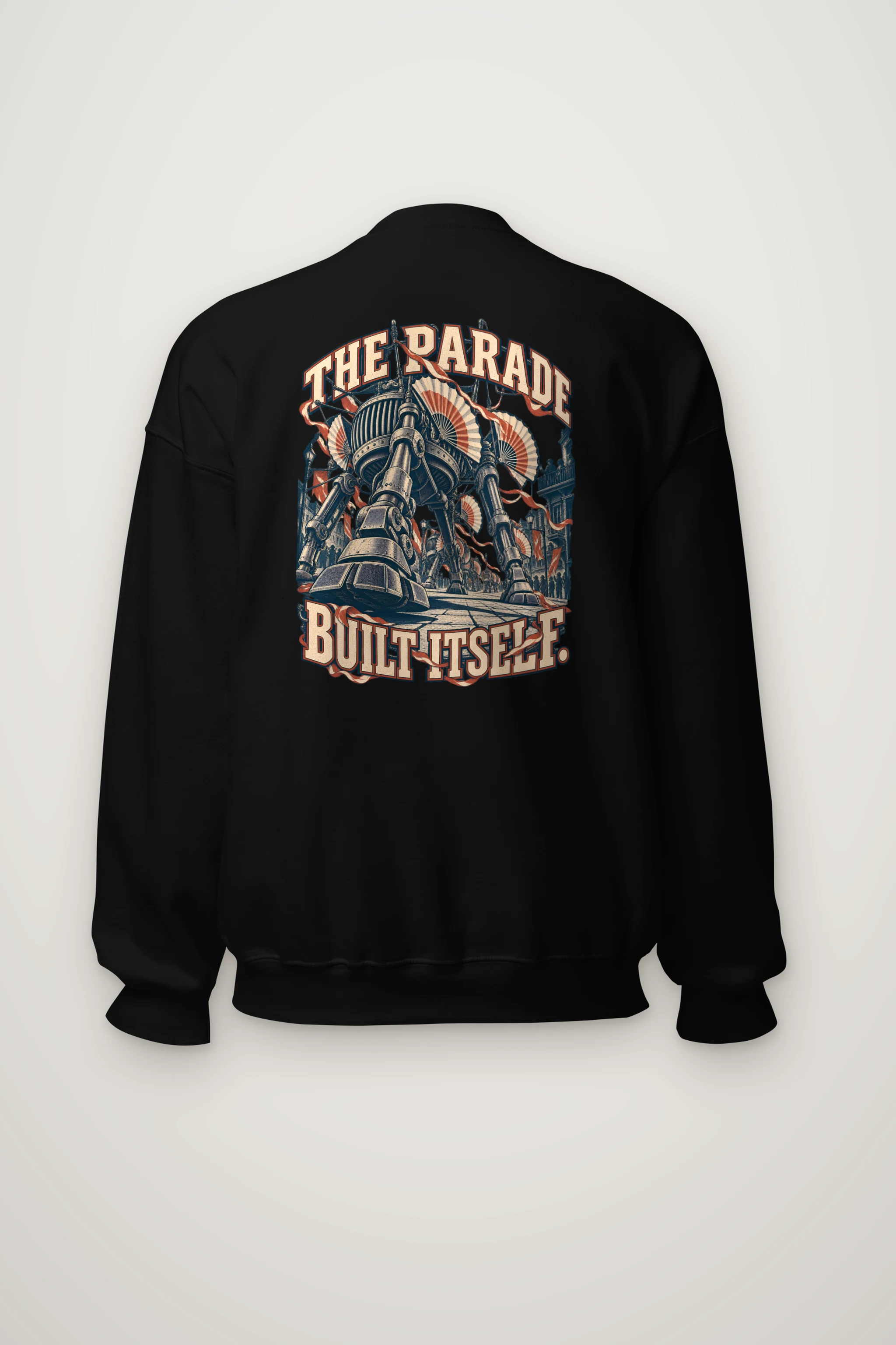 "The Parade Built Itself" Heavy Blend Unisex Crewneck Sweatshirt