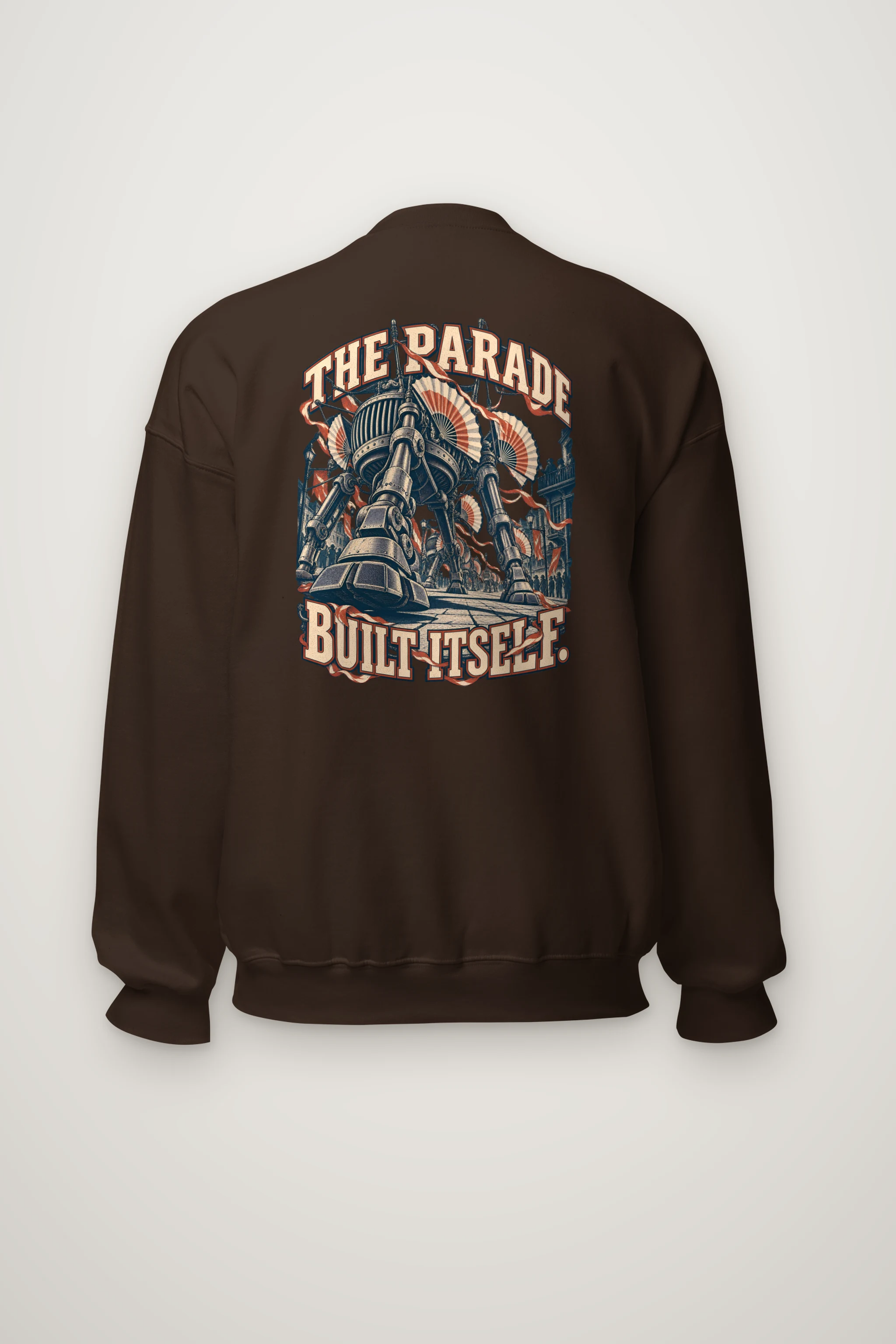 "The Parade Built Itself" Heavy Blend Unisex Crewneck Sweatshirt