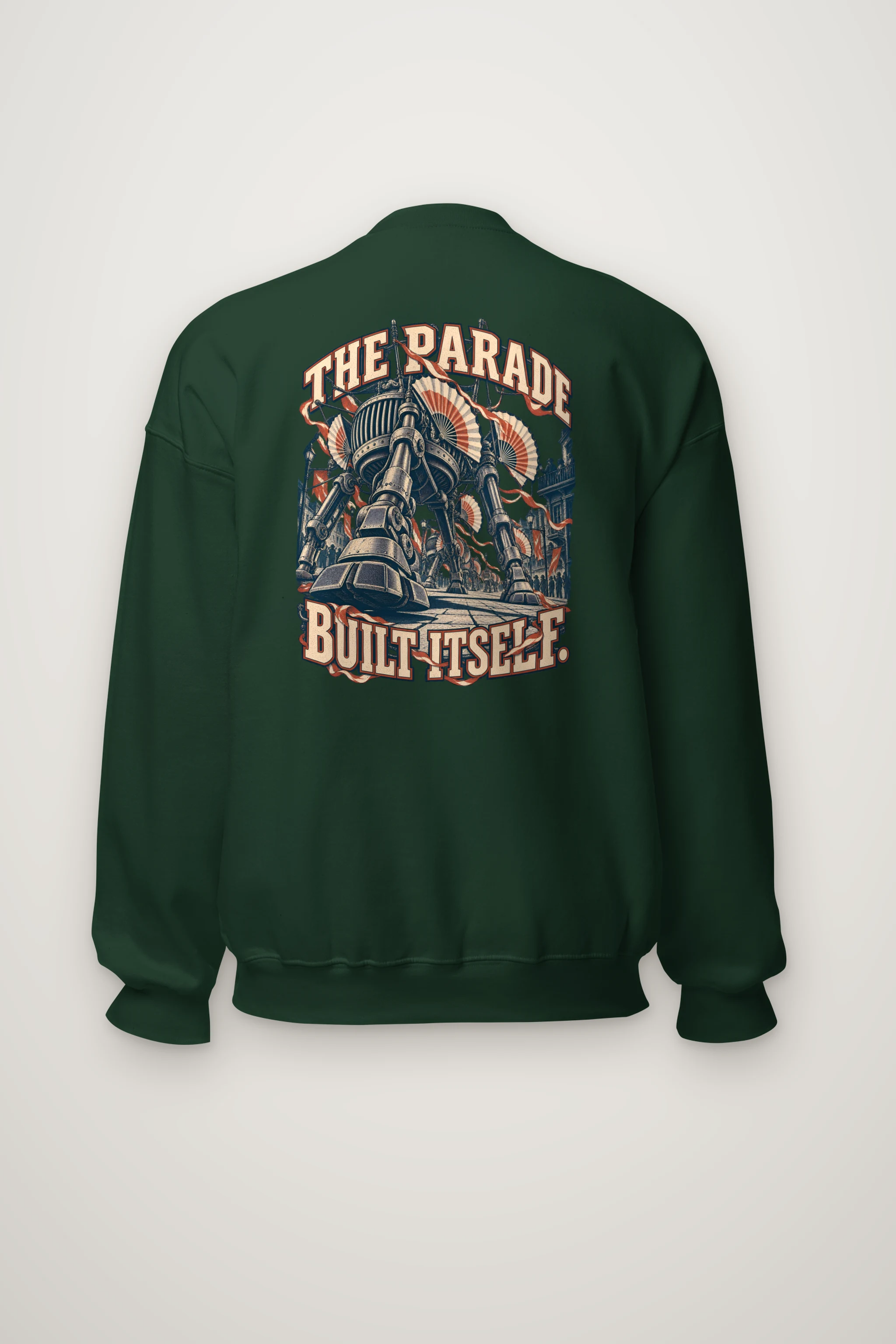 "The Parade Built Itself" Heavy Blend Unisex Crewneck Sweatshirt