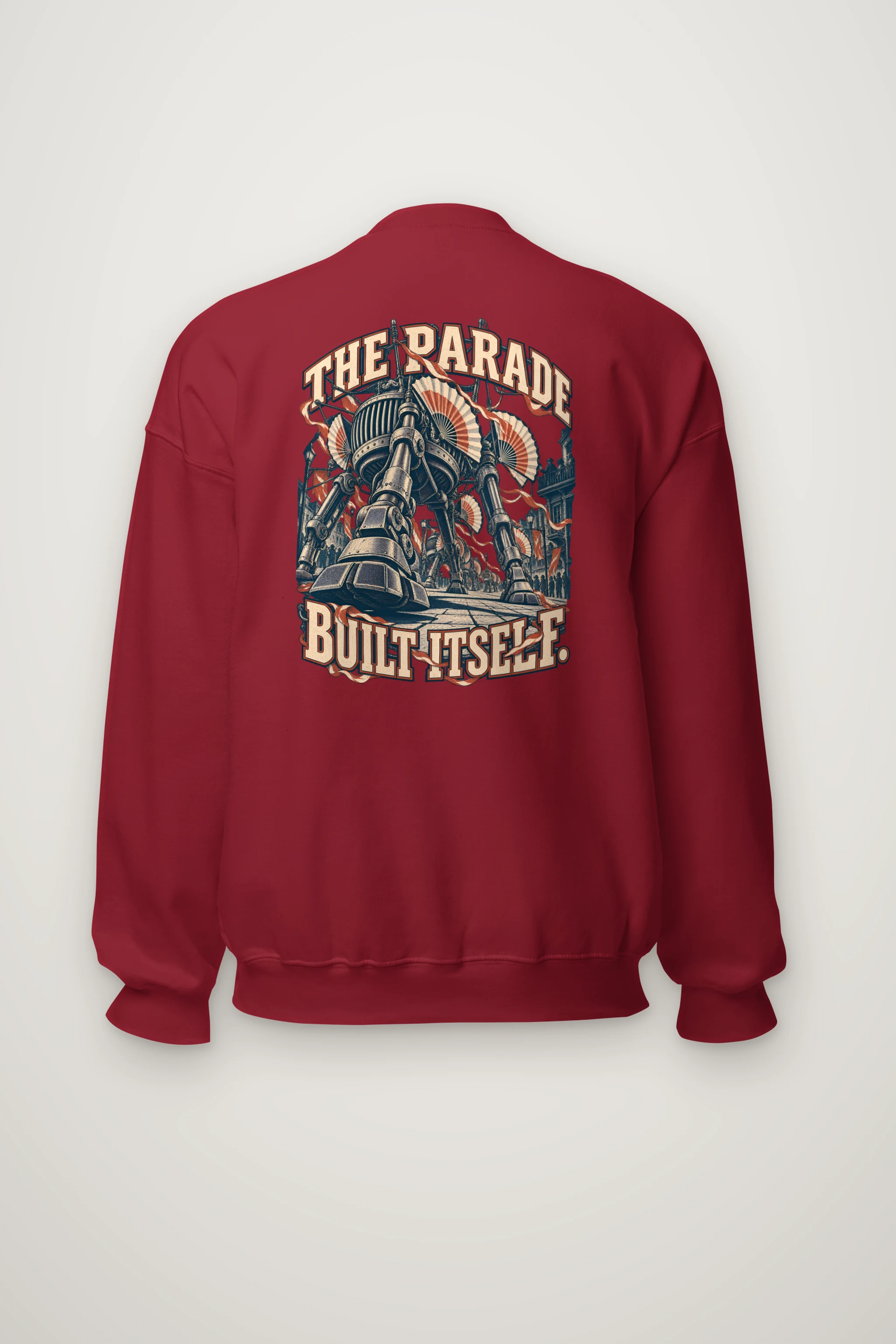 "The Parade Built Itself" Heavy Blend Unisex Crewneck Sweatshirt