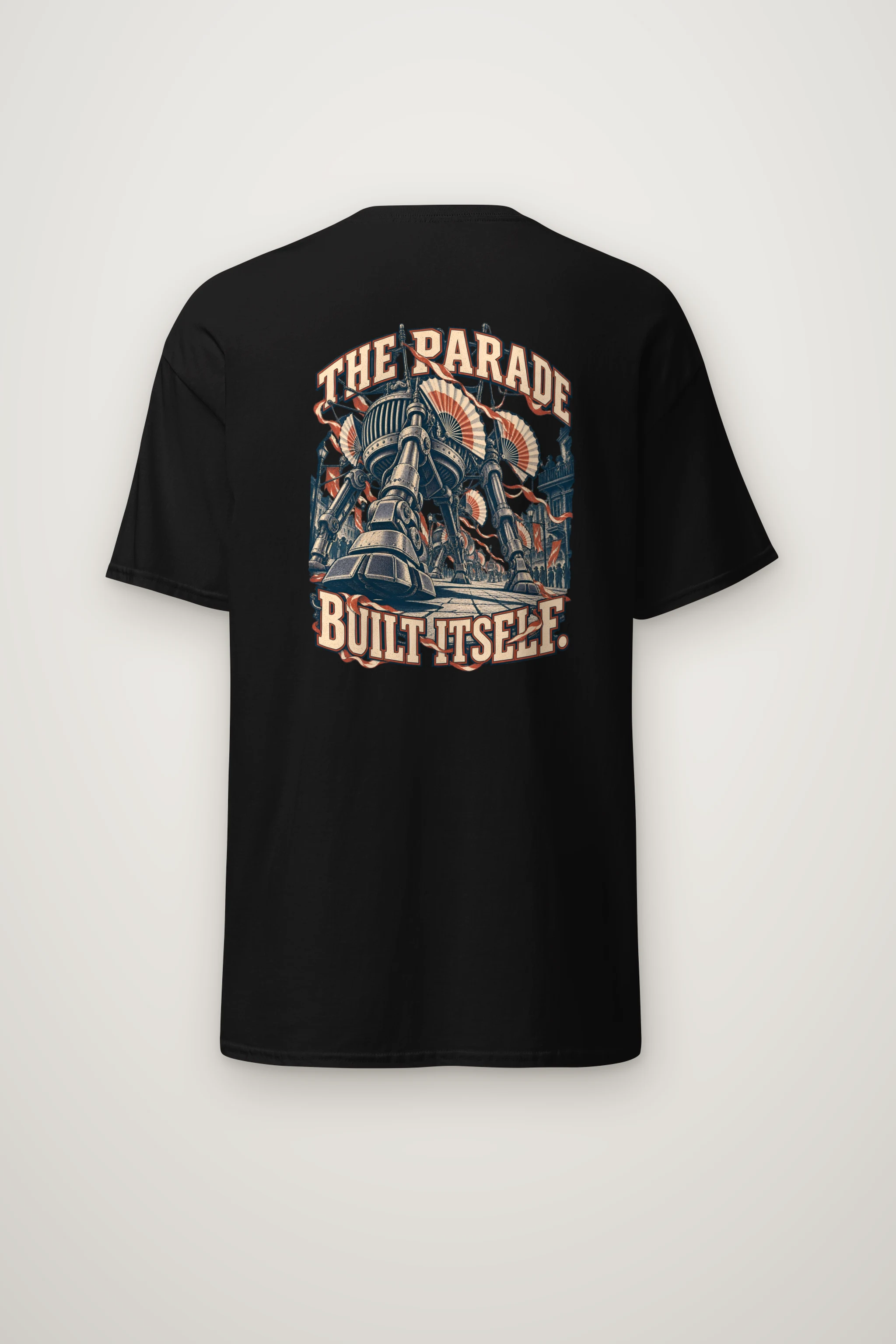 "The Parade Built Itself" Heavyweight Unisex Crewneck T-shirt