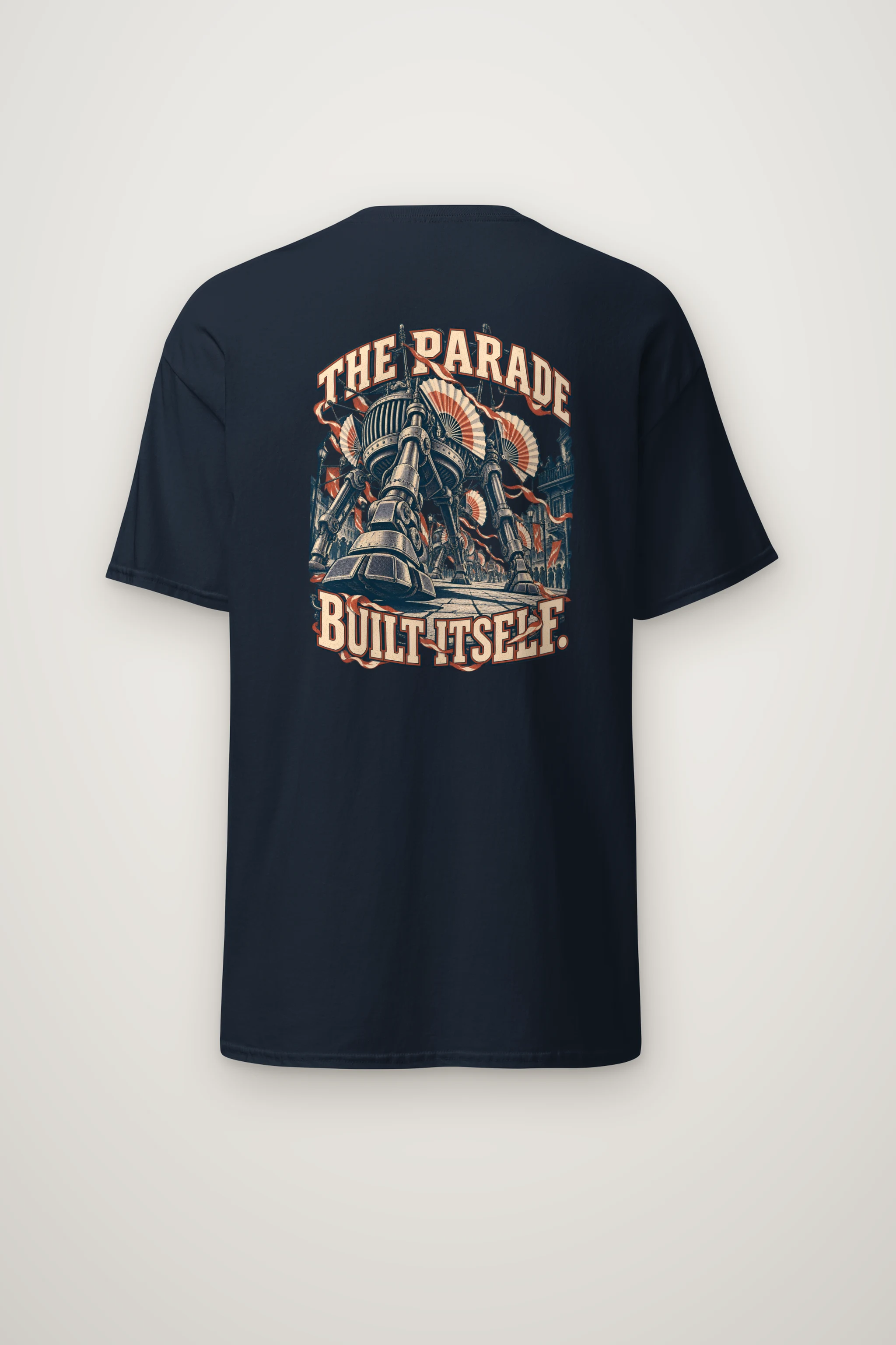 "The Parade Built Itself" Heavyweight Unisex Crewneck T-shirt