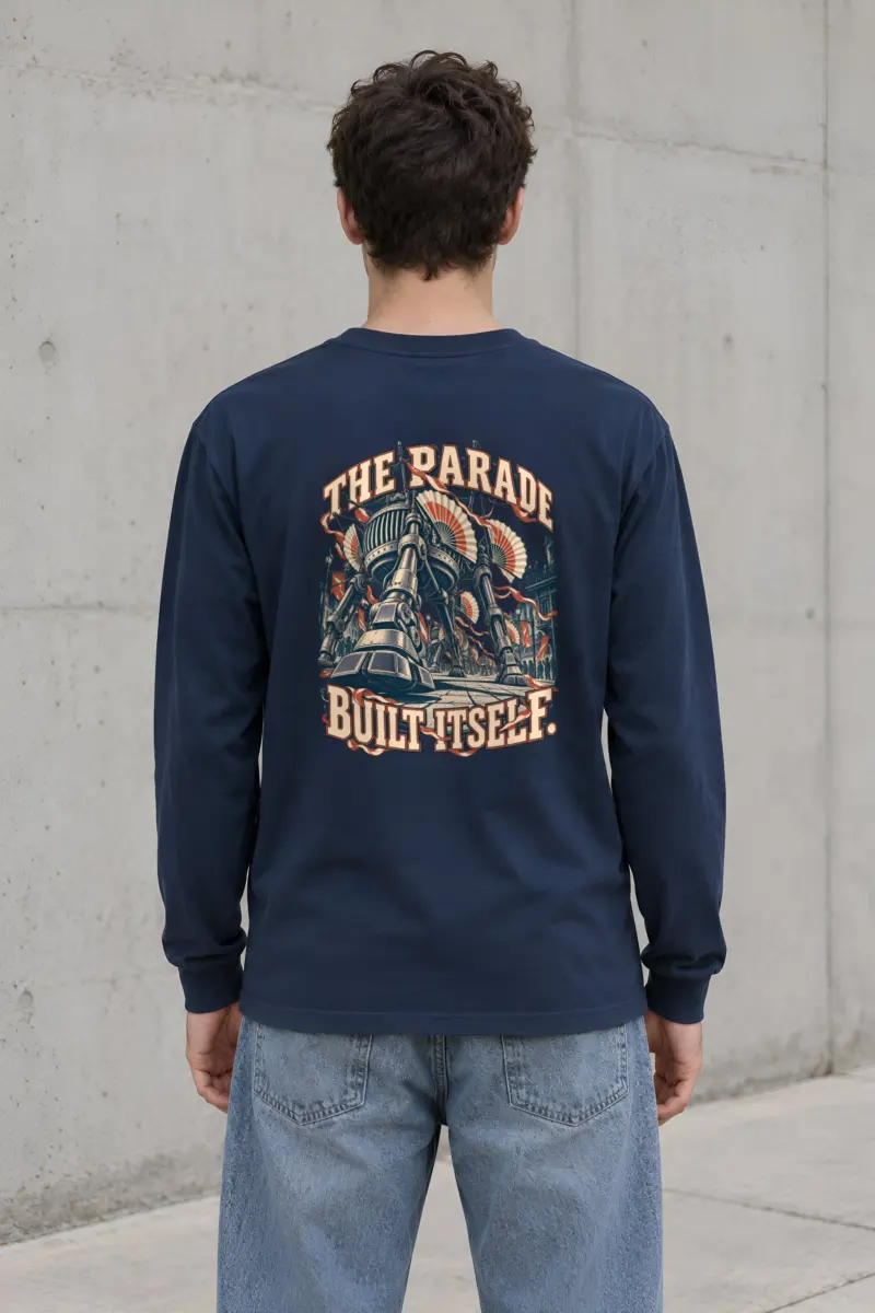 “The Parade Built Itself” Unisex Longsleeve T-shirt