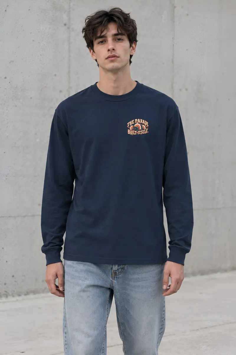 "The Parade Built Itself" Unisex Longsleeve T-shirt
