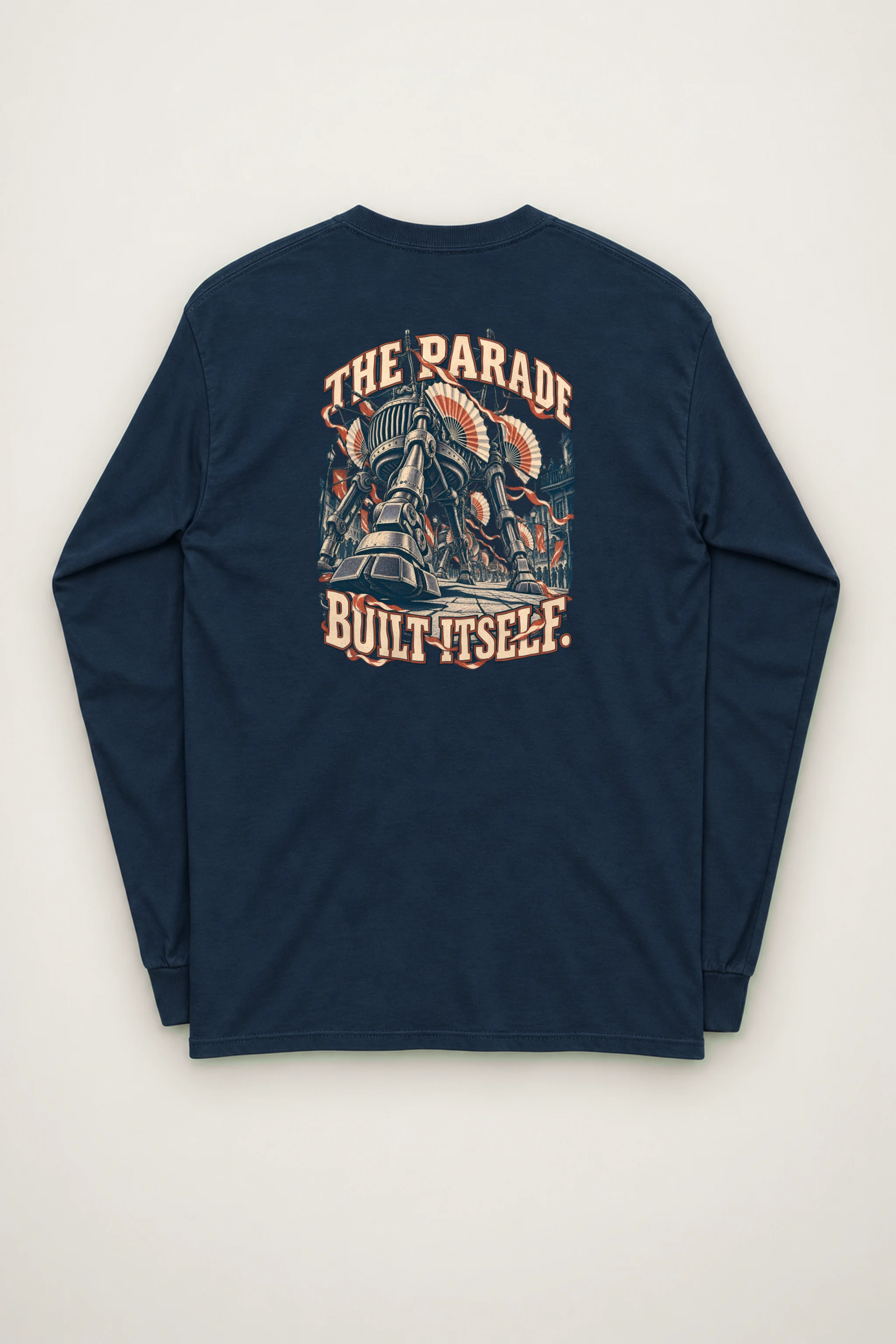 "The Parade Built Itself" Unisex Longsleeve T-shirt