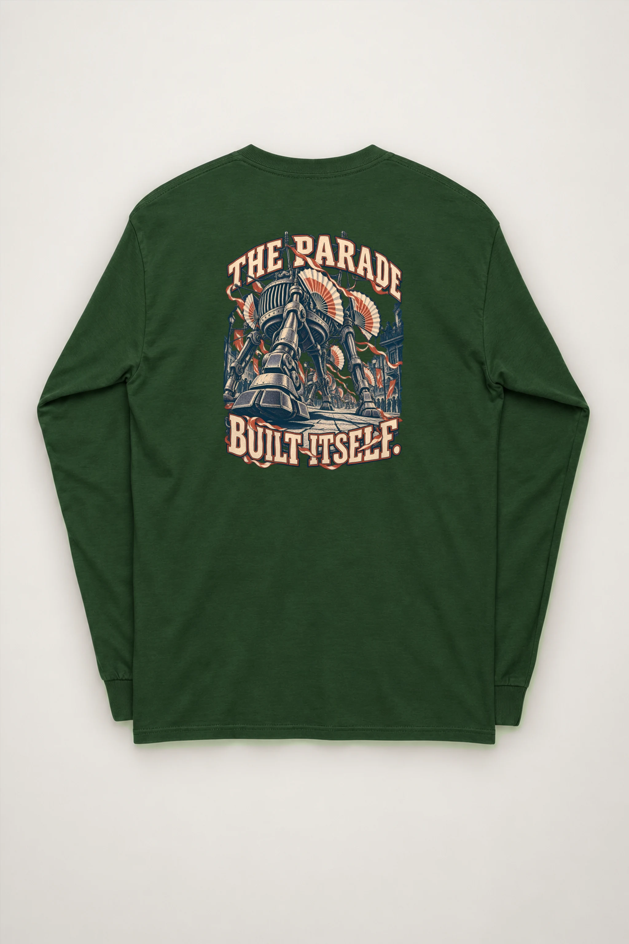 "The Parade Built Itself" Unisex Longsleeve T-shirt