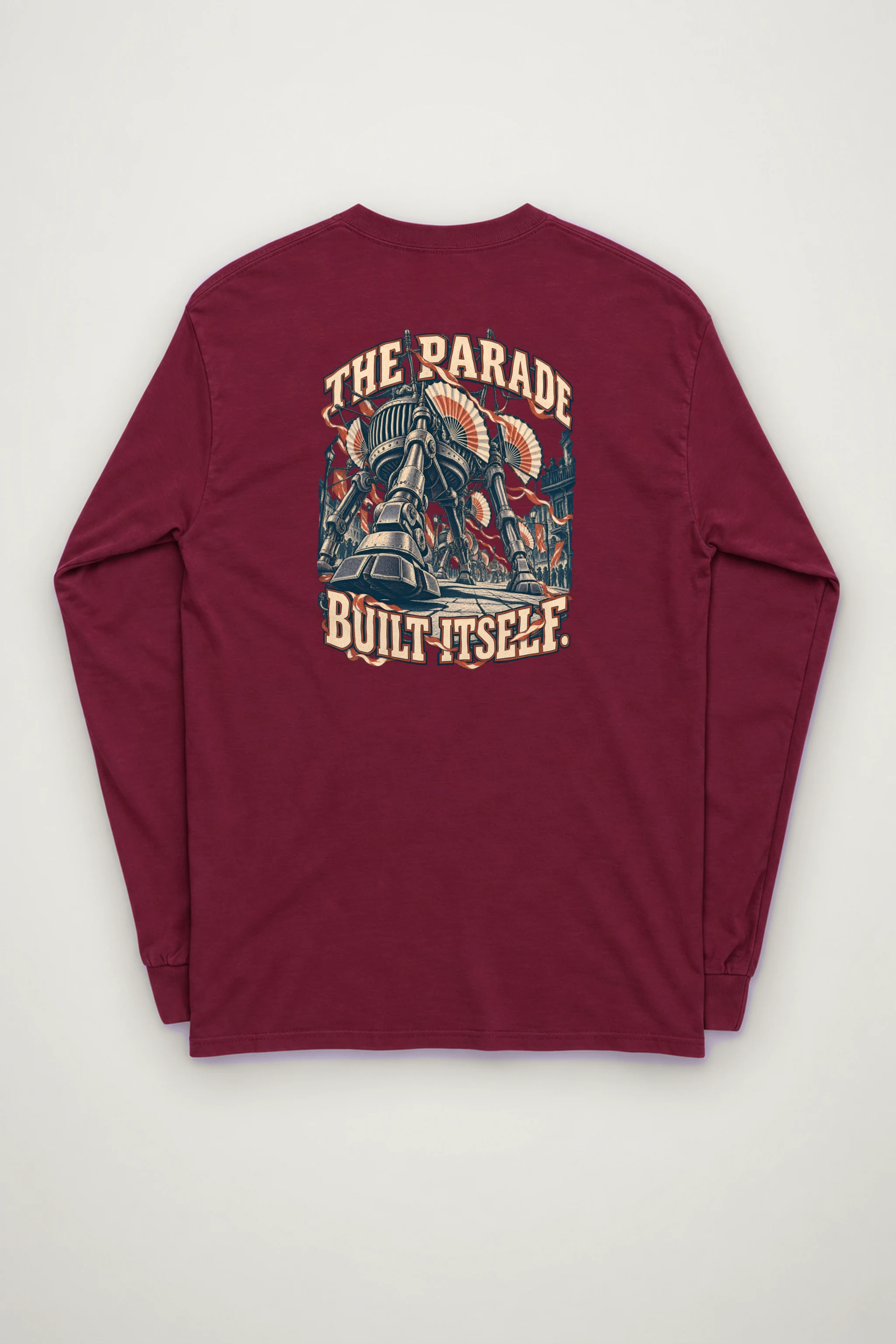 "The Parade Built Itself" Unisex Longsleeve T-shirt