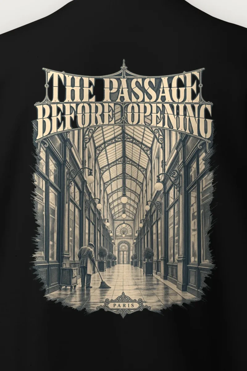 "The Passage Before Opening" Heavy Blend Unisex Crewneck Sweatshirt - the graphic up close