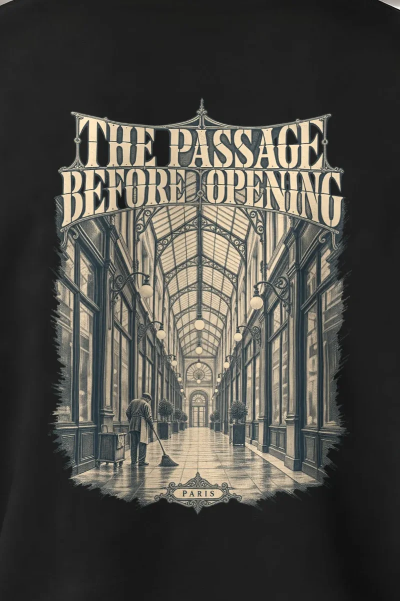 "The Passage Before Opening" Heavy Blend Unisex Crewneck Sweatshirt - the graphic up close