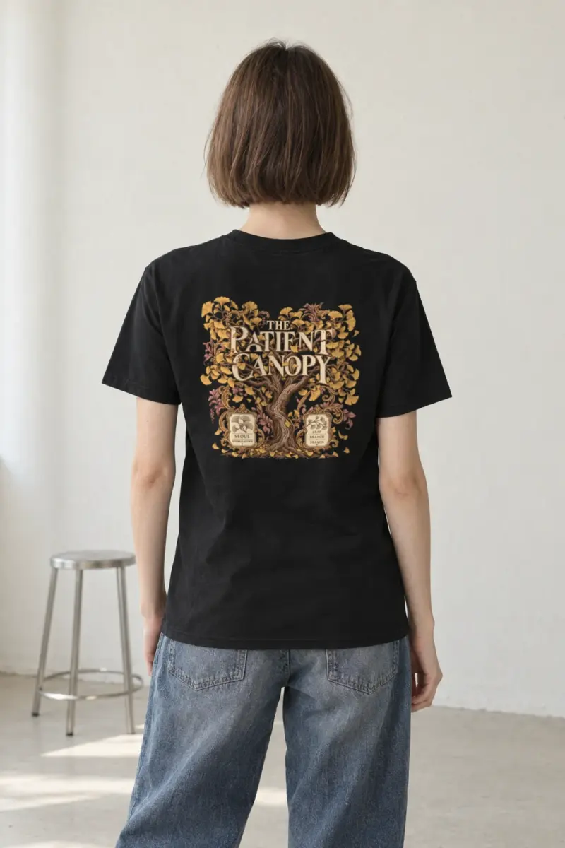 "The Patient Canopy" Heavyweight Unisex Crewneck T-shirt
