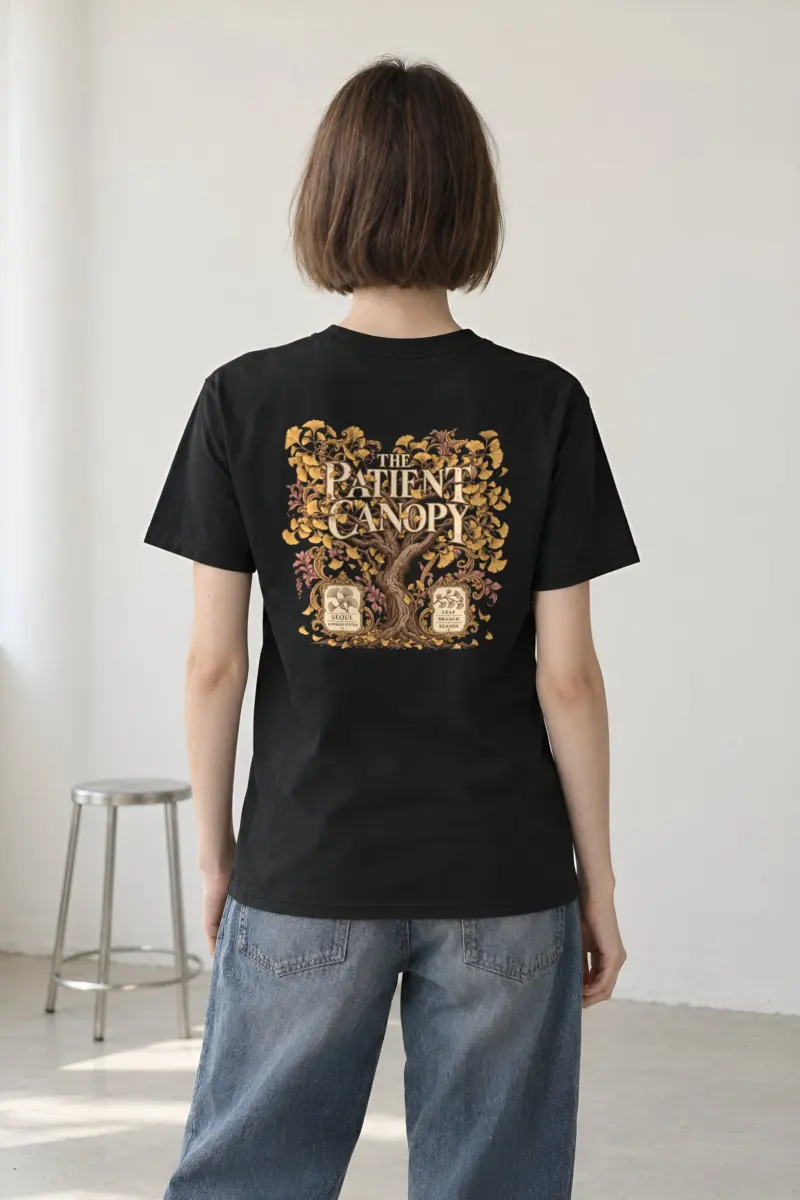 "The Patient Canopy" Heavyweight Unisex Crewneck T-shirt