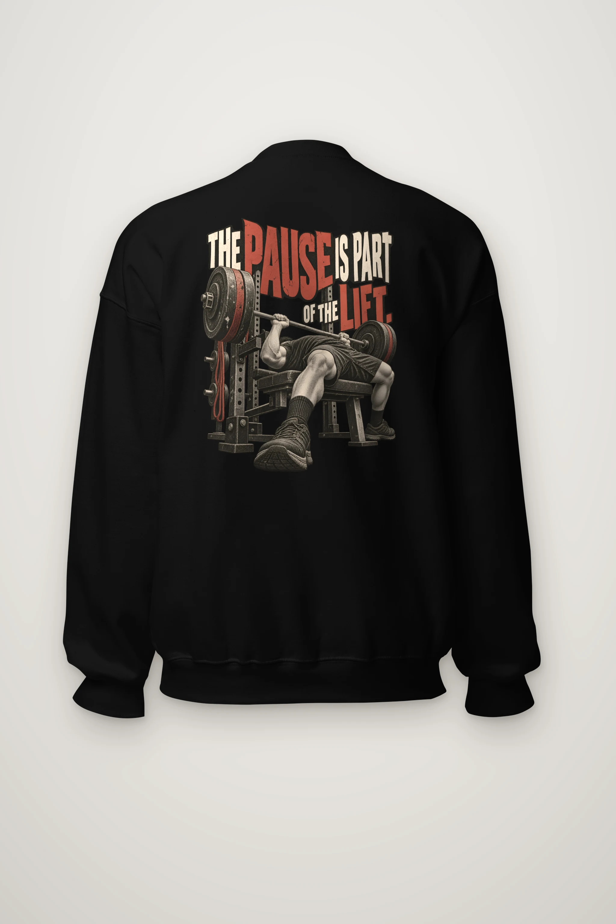 "The Pause Is Part of the Lift" Heavy Blend Unisex Crewneck Sweatshirt