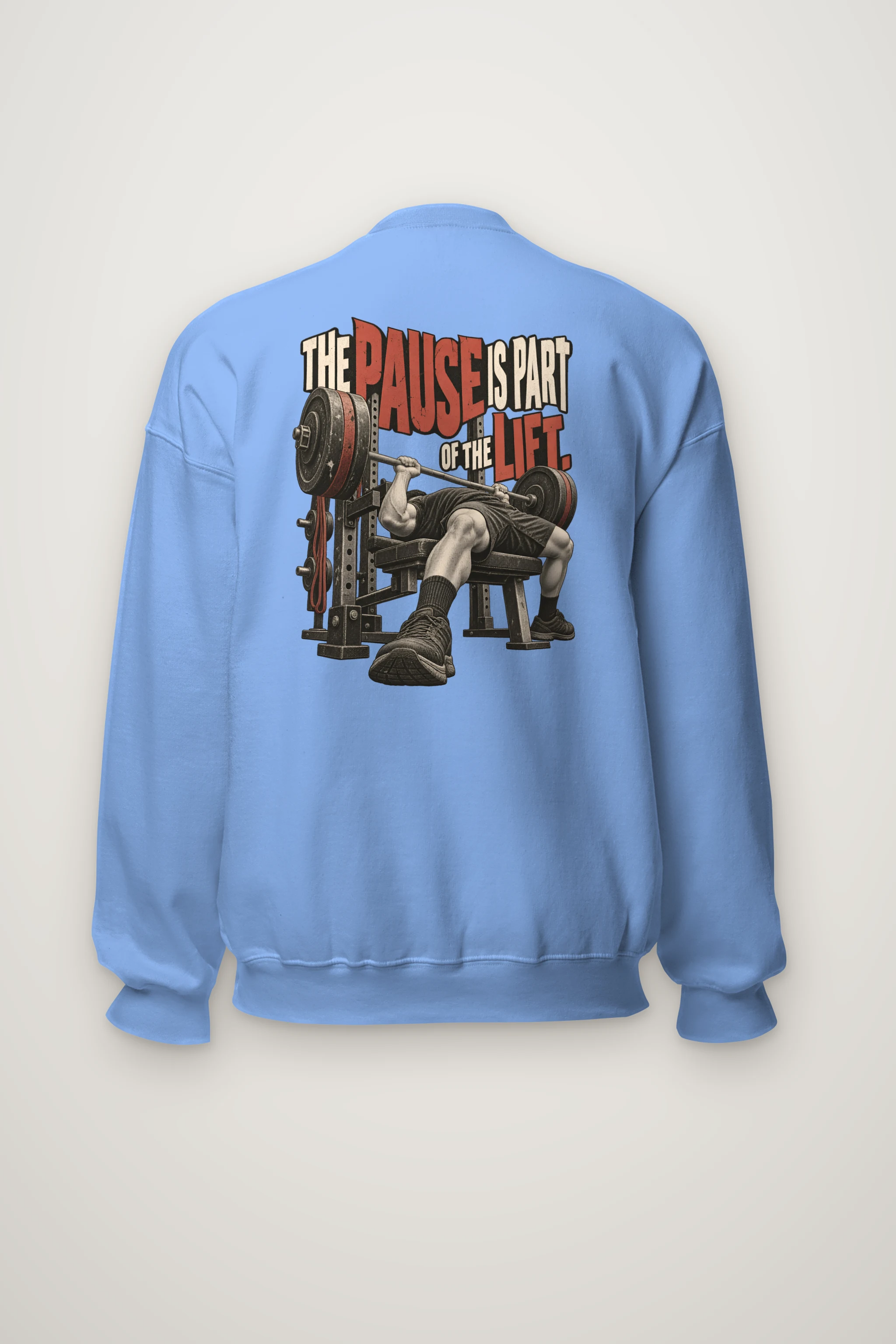 "The Pause Is Part of the Lift" Heavy Blend Unisex Crewneck Sweatshirt