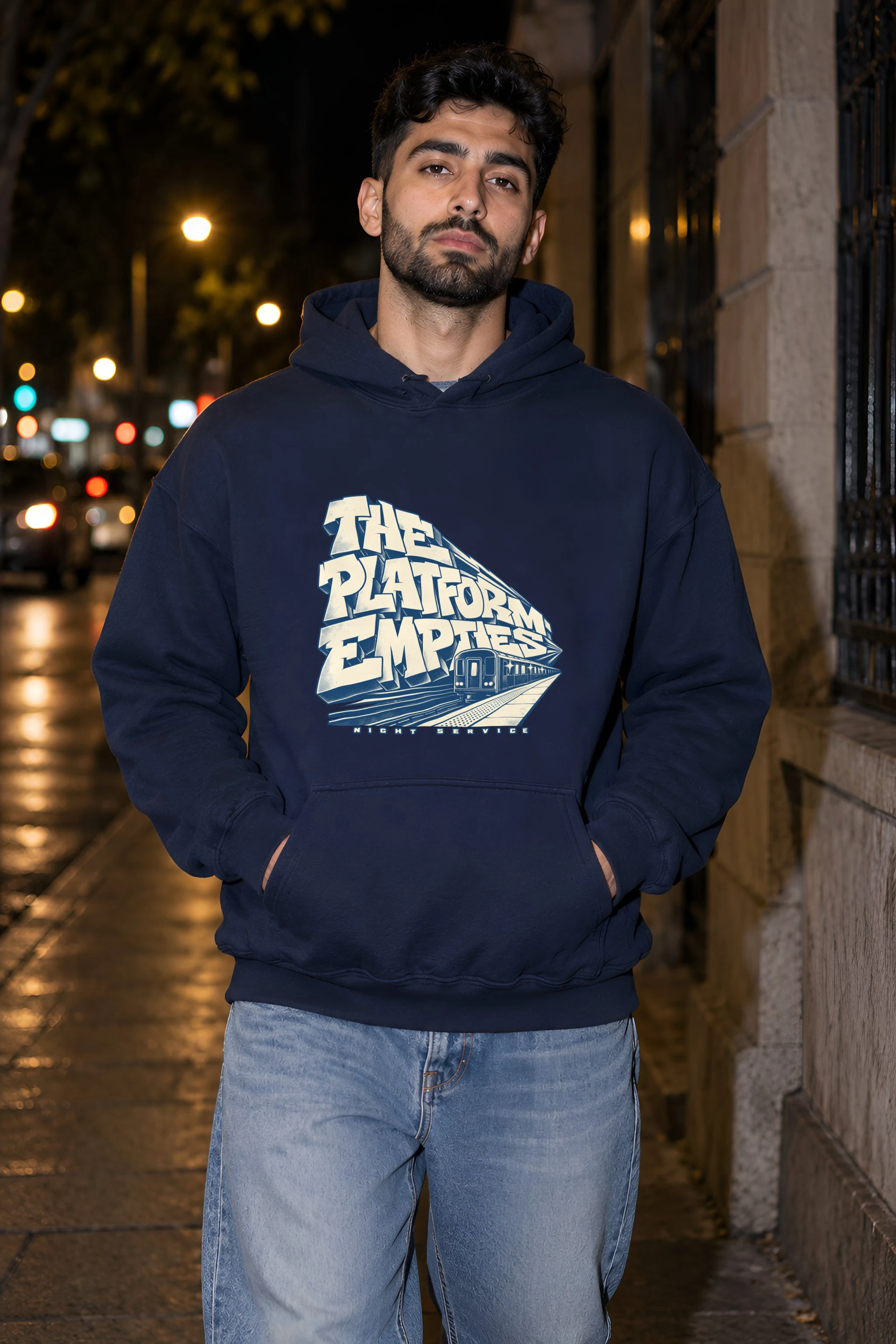 "The Platform Empties" Heavy Blend Unisex Pullover Hoodie