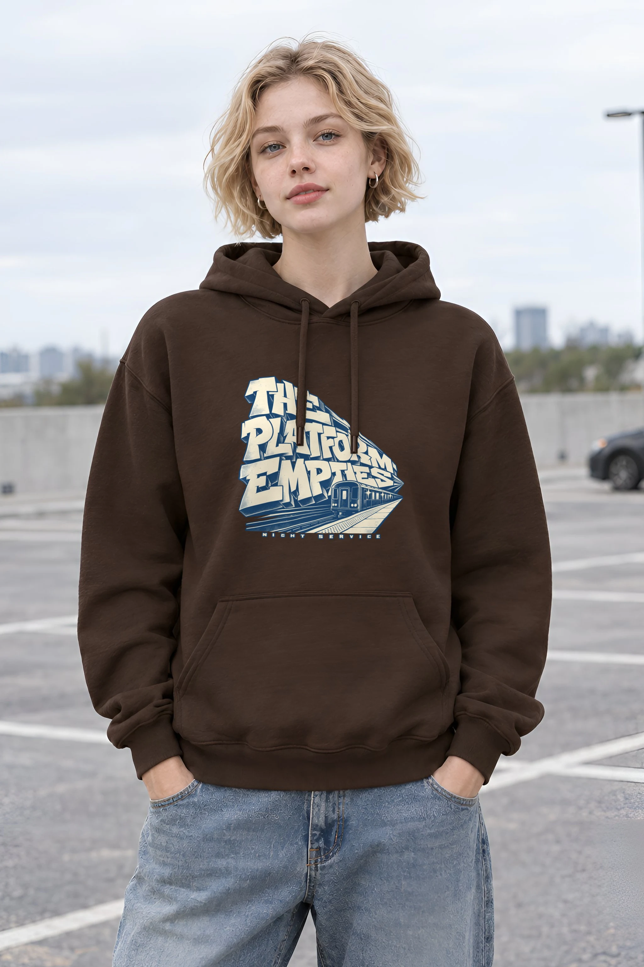 "The Platform Empties" Heavy Blend Unisex Pullover Hoodie