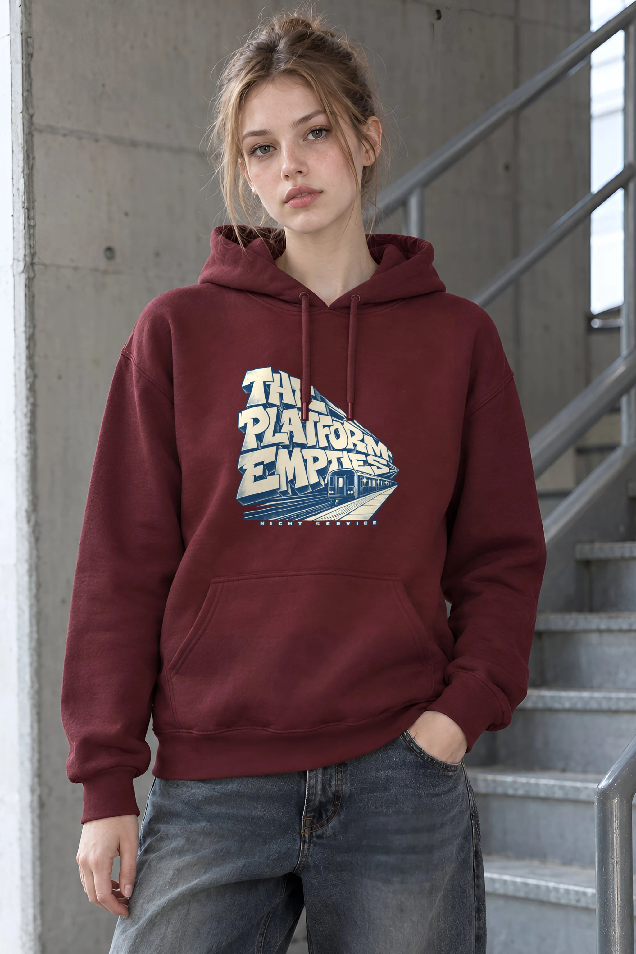 "The Platform Empties" Heavy Blend Unisex Pullover Hoodie