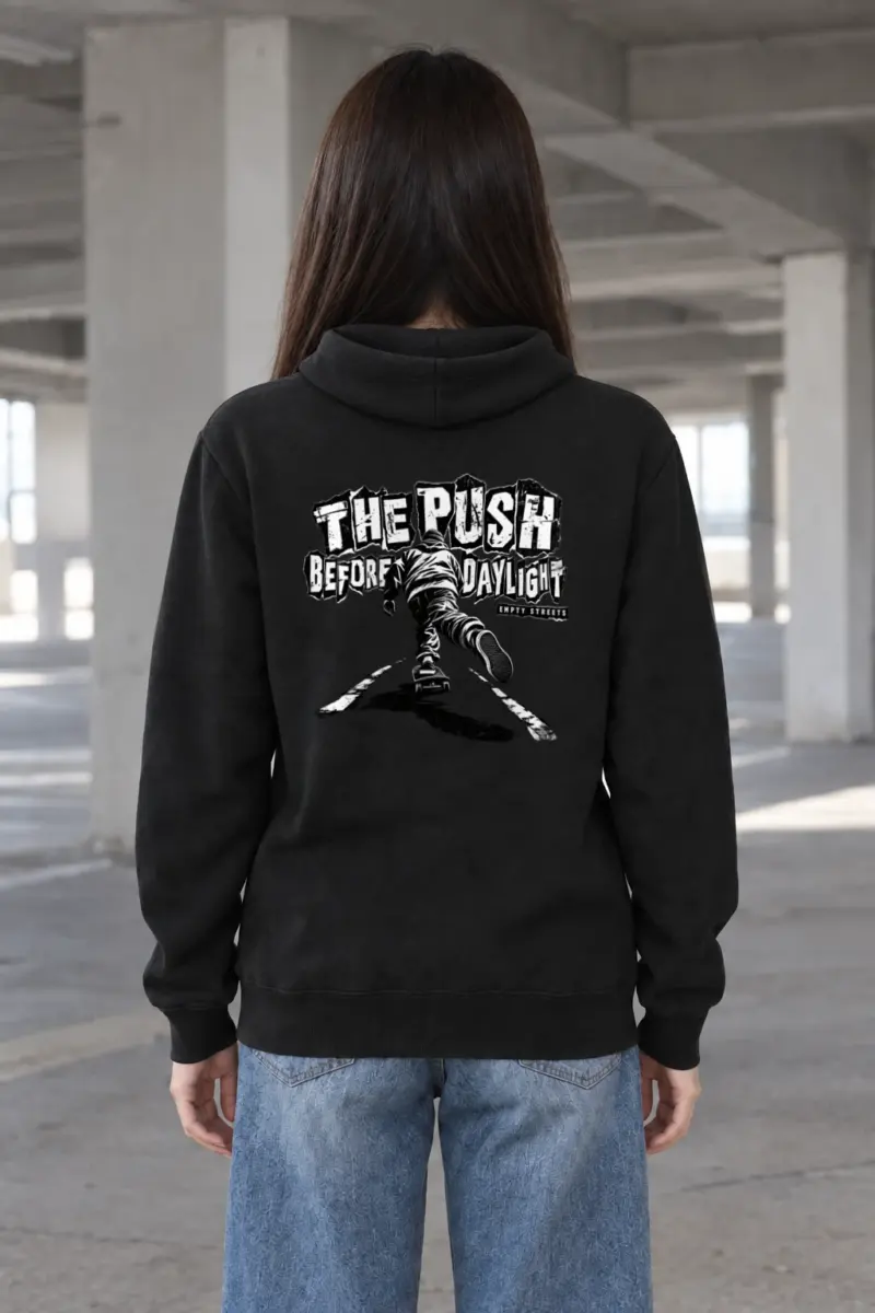 “The Push Before Daylight” Heavy Blend Unisex Pullover Hoodie