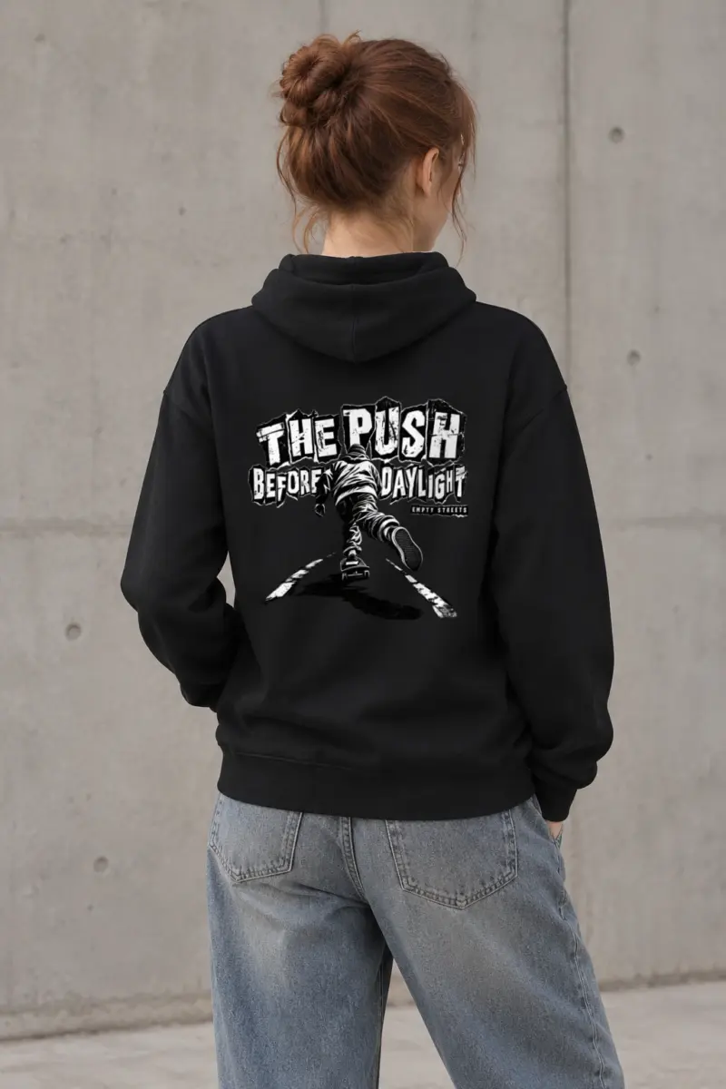 "The Push Before Daylight" Heavy Blend Unisex Pullover Hoodie