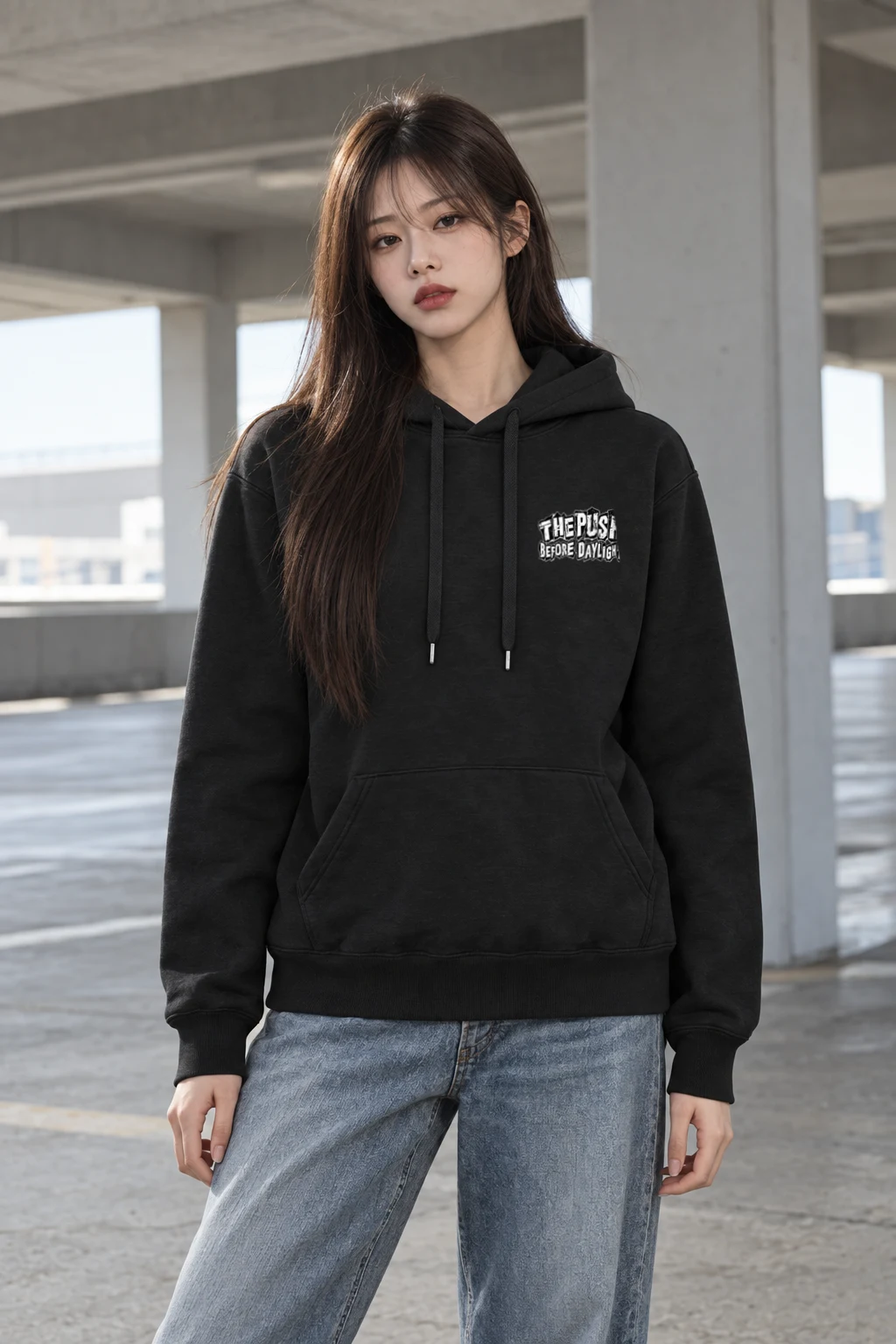 "The Push Before Daylight" Heavy Blend Unisex Pullover Hoodie