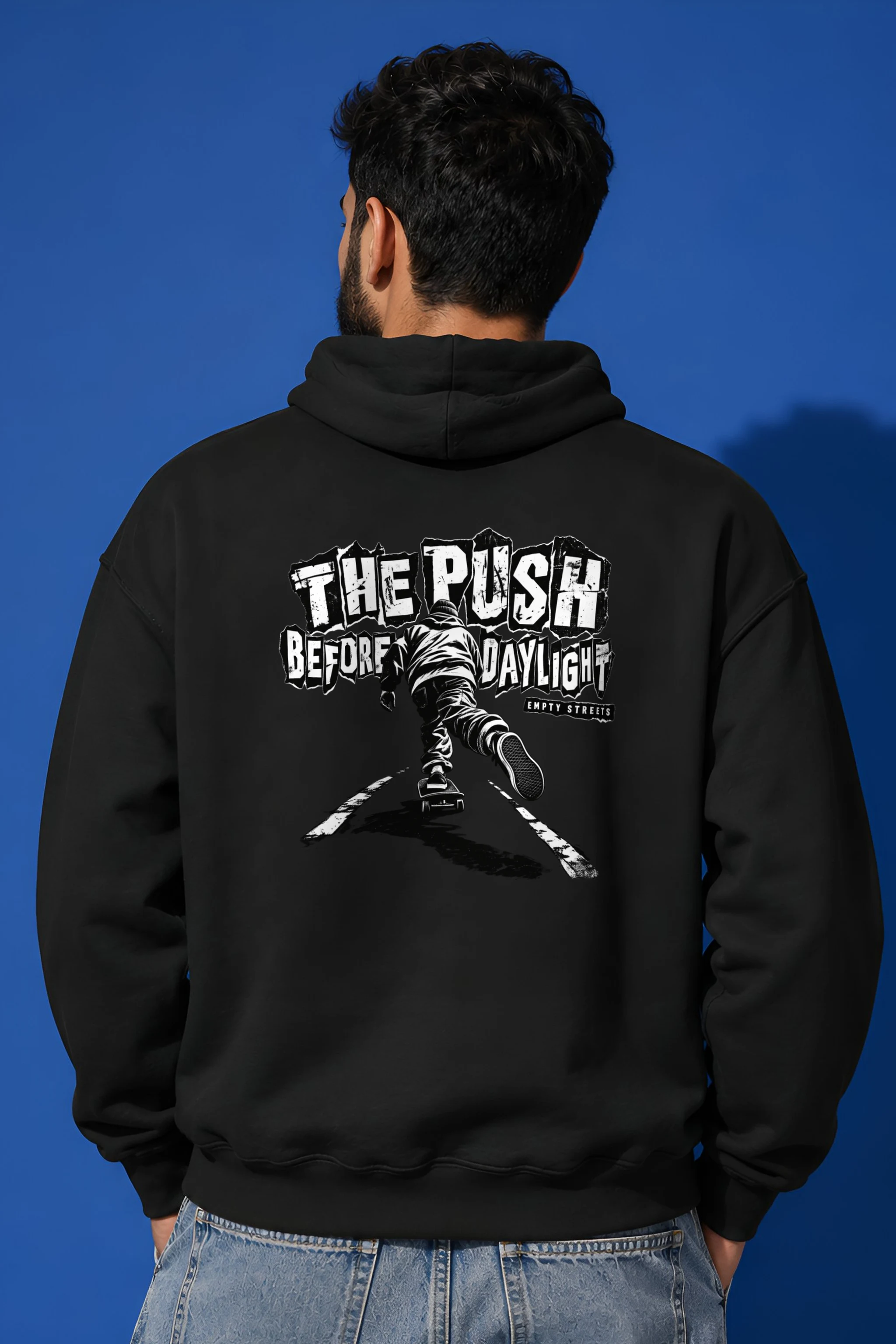 "The Push Before Daylight" Heavy Blend Unisex Pullover Hoodie