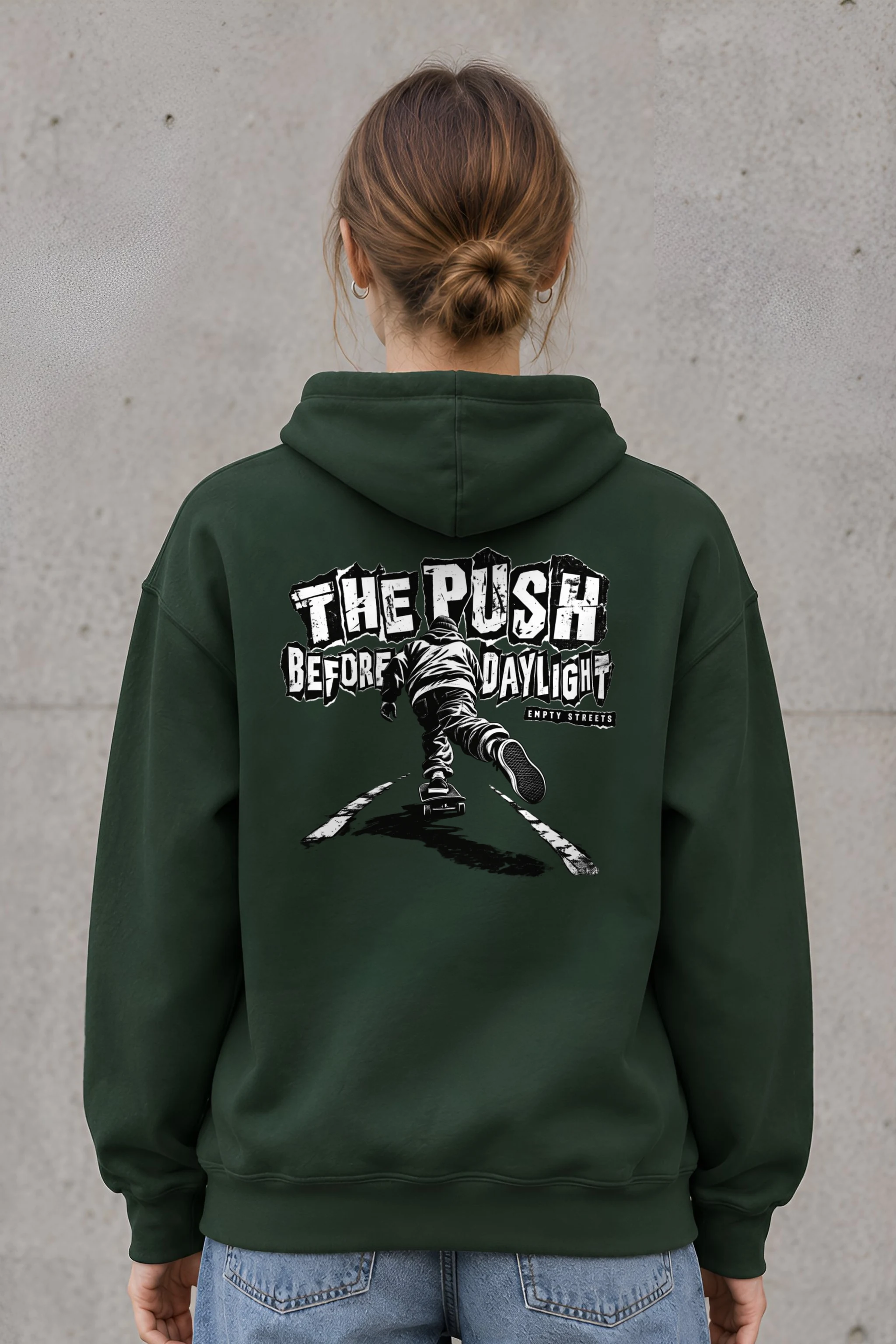 "The Push Before Daylight" Heavy Blend Unisex Pullover Hoodie