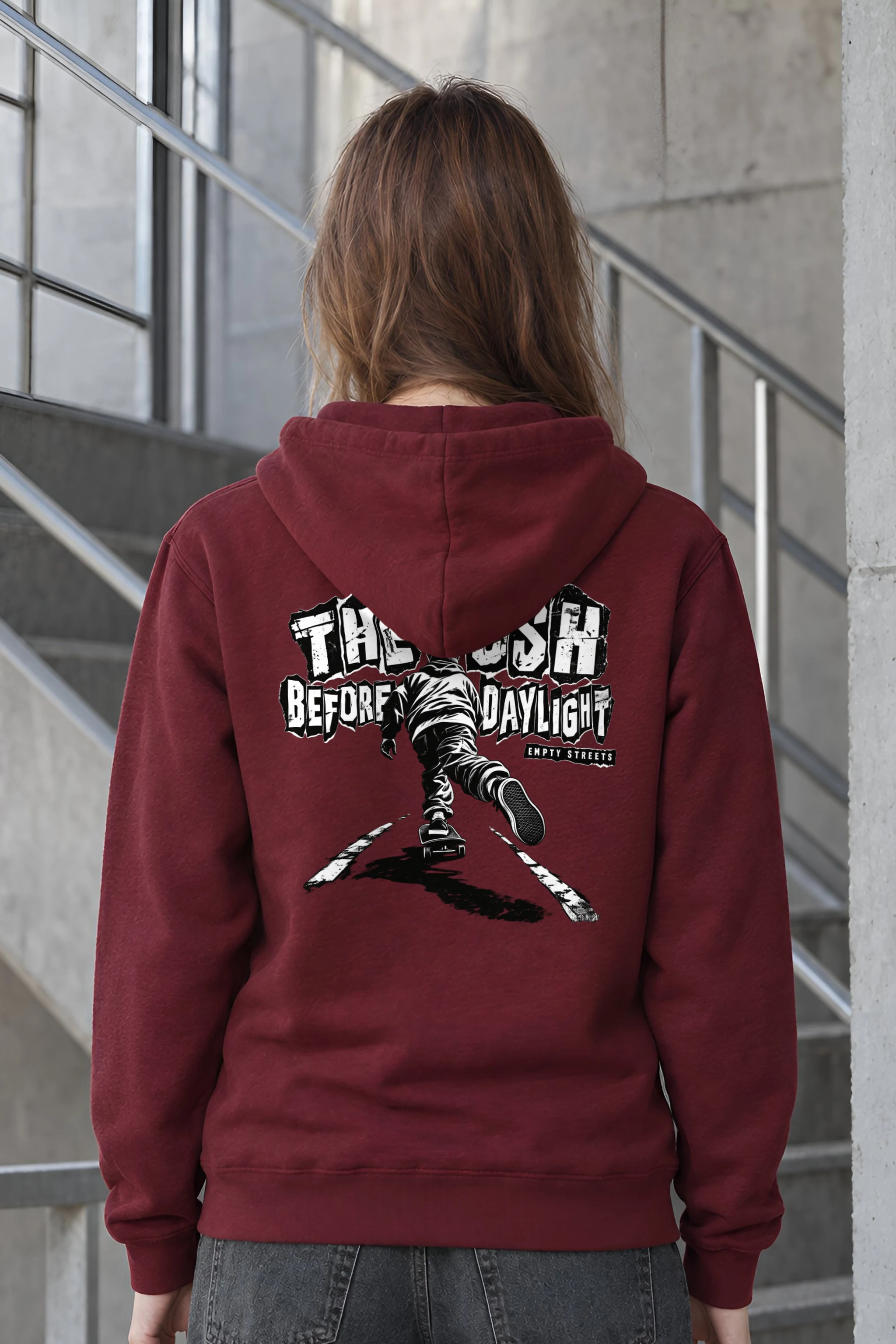 "The Push Before Daylight" Heavy Blend Unisex Pullover Hoodie