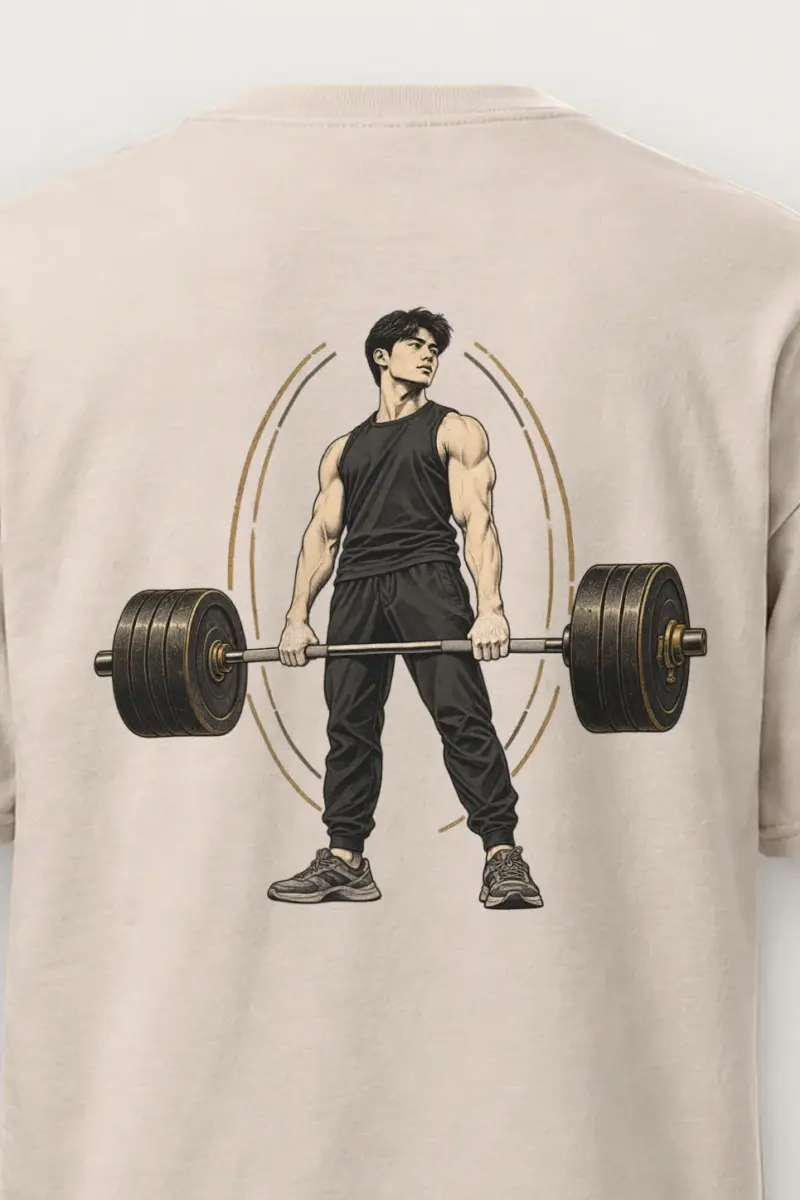 "The Quiet Lift" Heavyweight Unisex Crewneck T-shirt