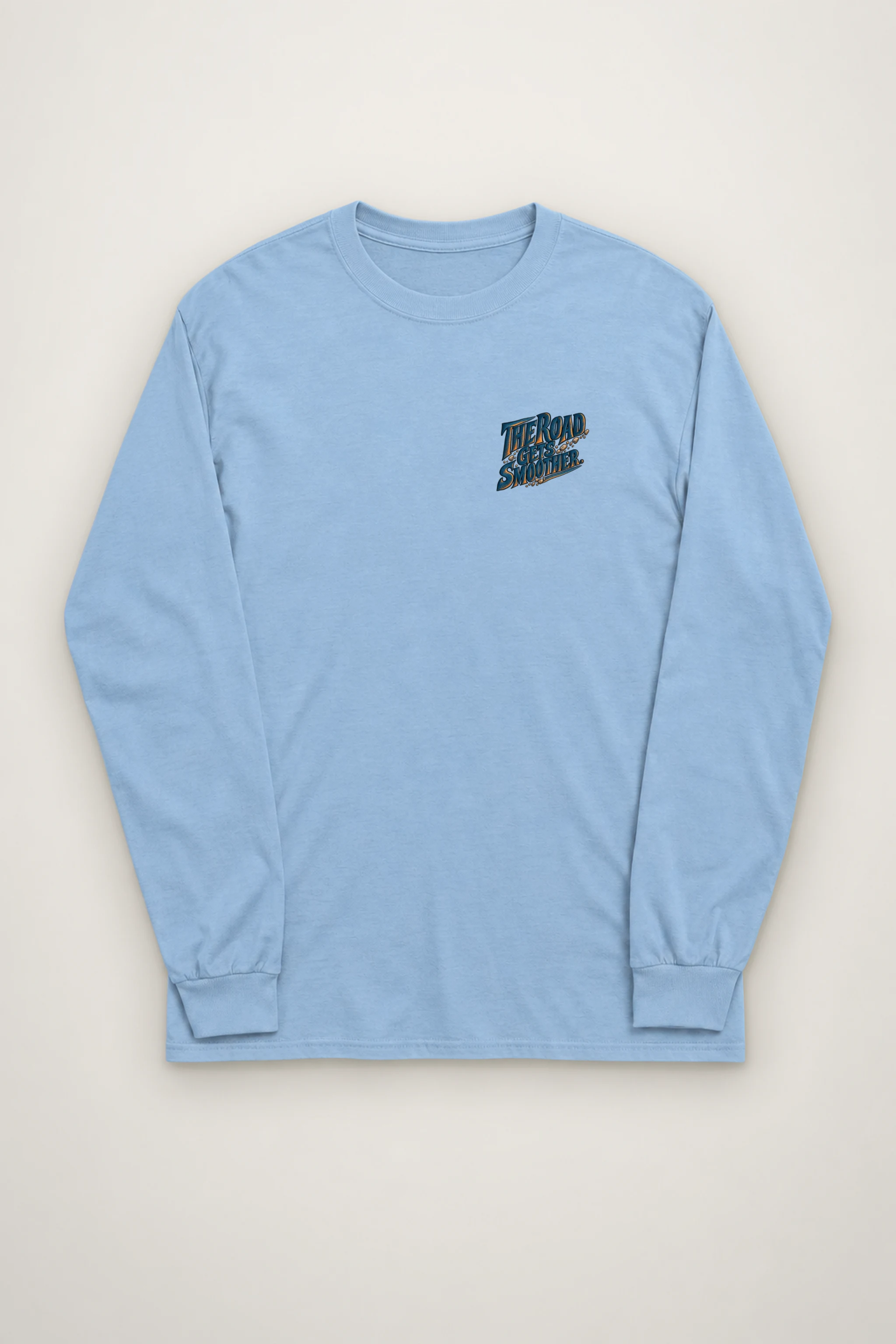 "The Road Gets Smoother" Unisex Longsleeve T-shirt