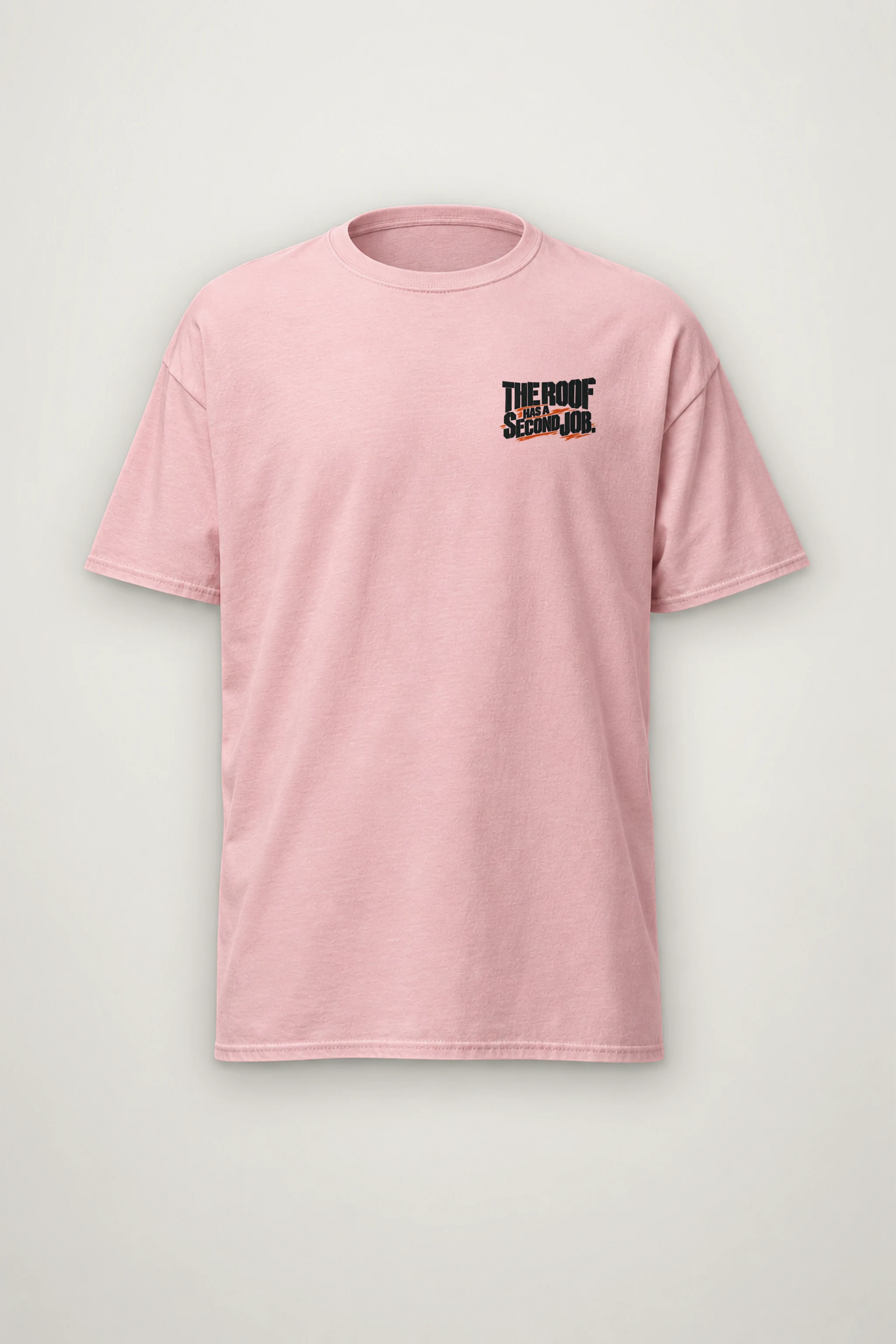 "The Roof Has a Second Job" Heavyweight Unisex Crewneck T-shirt