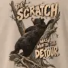 "The Scratch Was Worth the Detour" Heavyweight Unisex Crewneck T-shirt